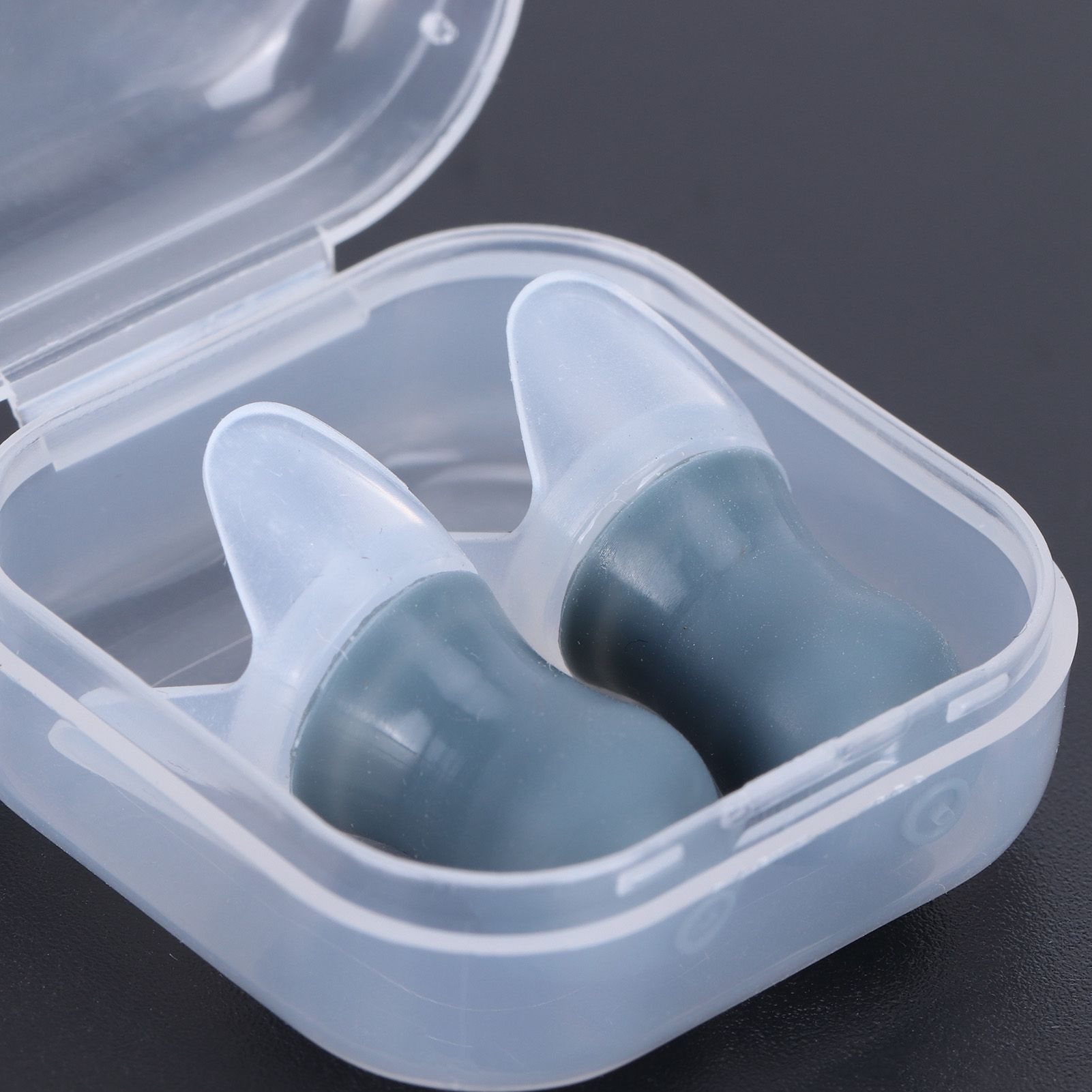 2Pcs Ear Plugs Waterproof Noise Reduction Silicone Protective Earplug for view 15