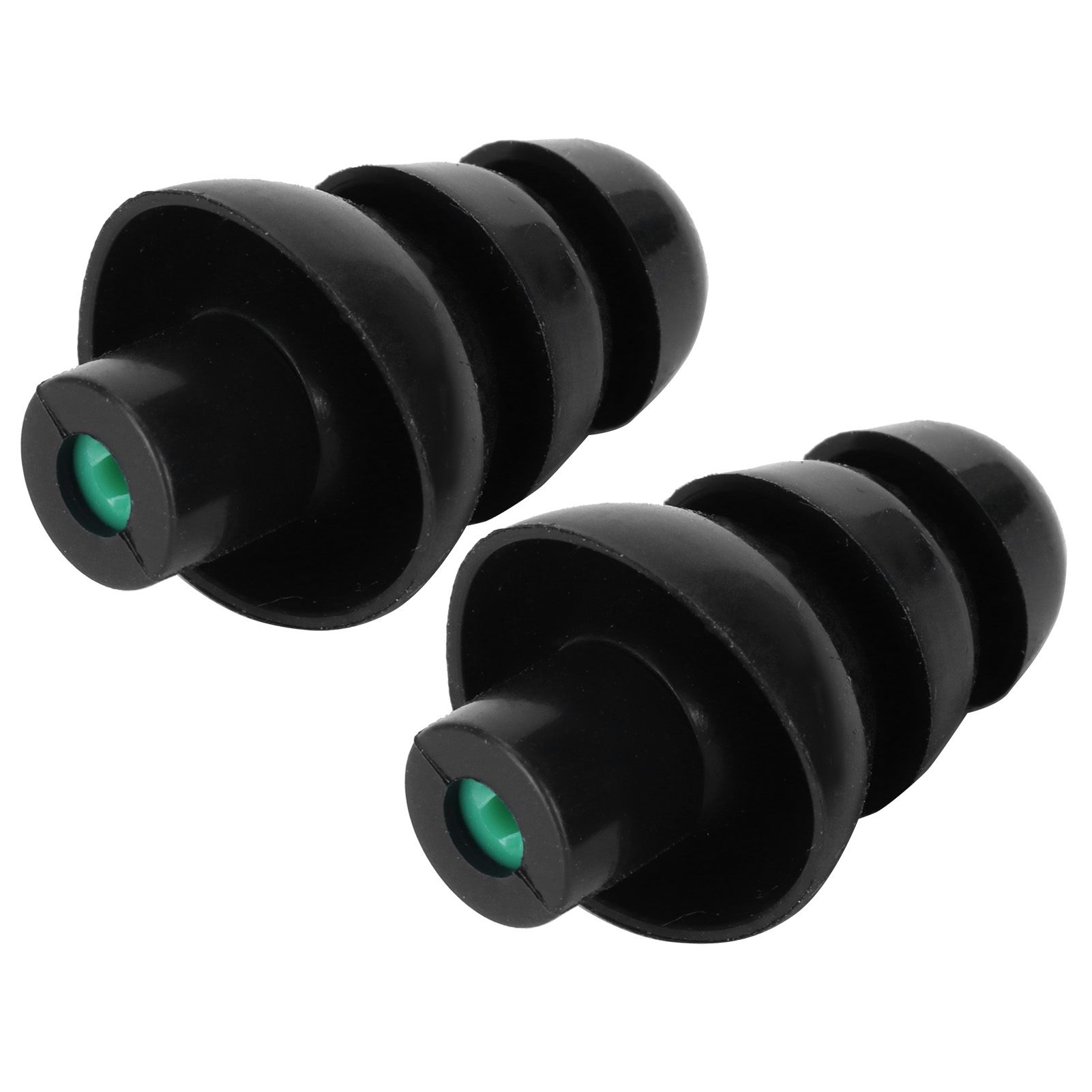 Black Ear Plugs Reusable Noise Reduction Waterproof Swimming Earplugs with Filter view 6