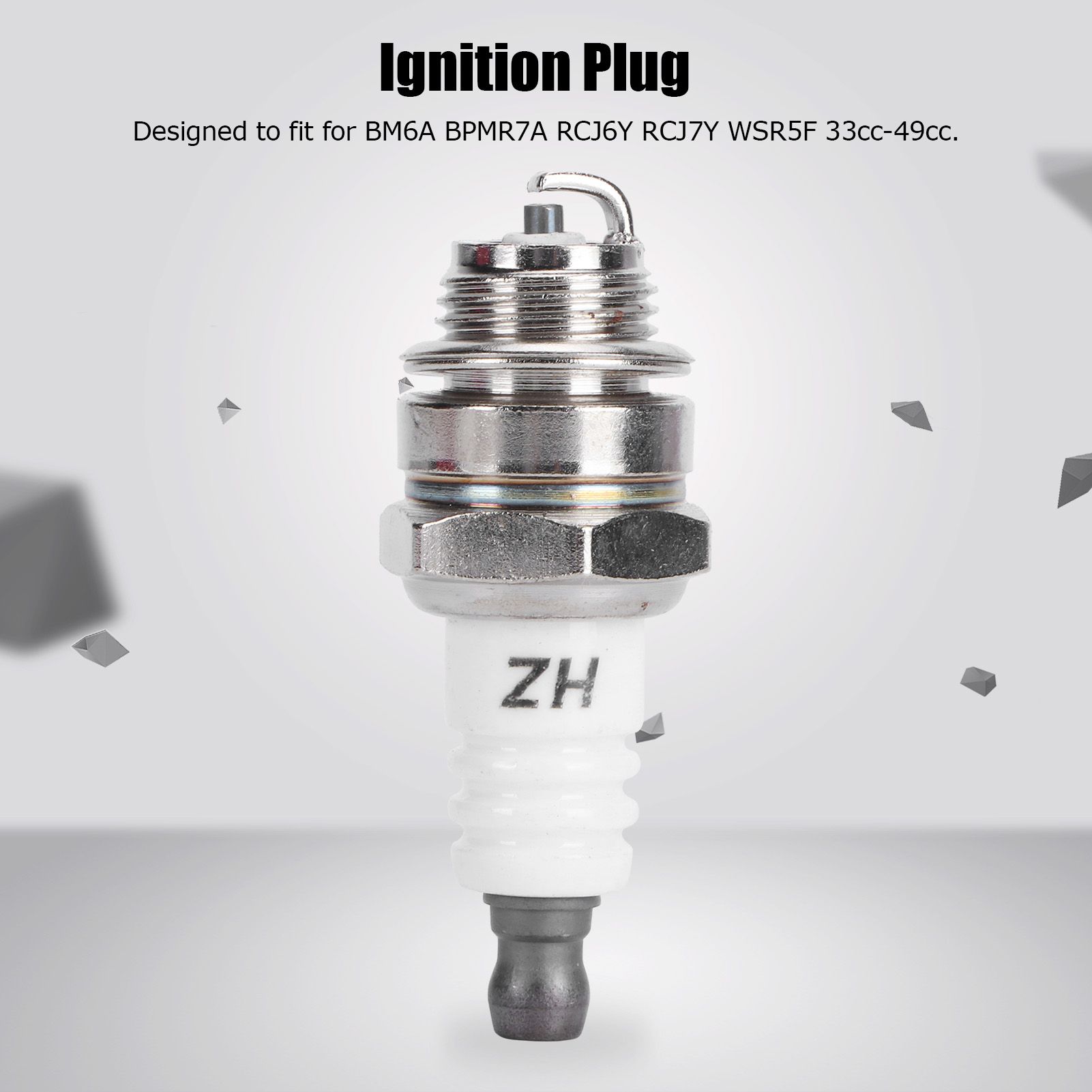 5Pcs L7T Ignition Plug Fit for BM6A BPMR7A RCJ6Y RCJ7Y WSR5F 33cc-49cc Trimmer view 13