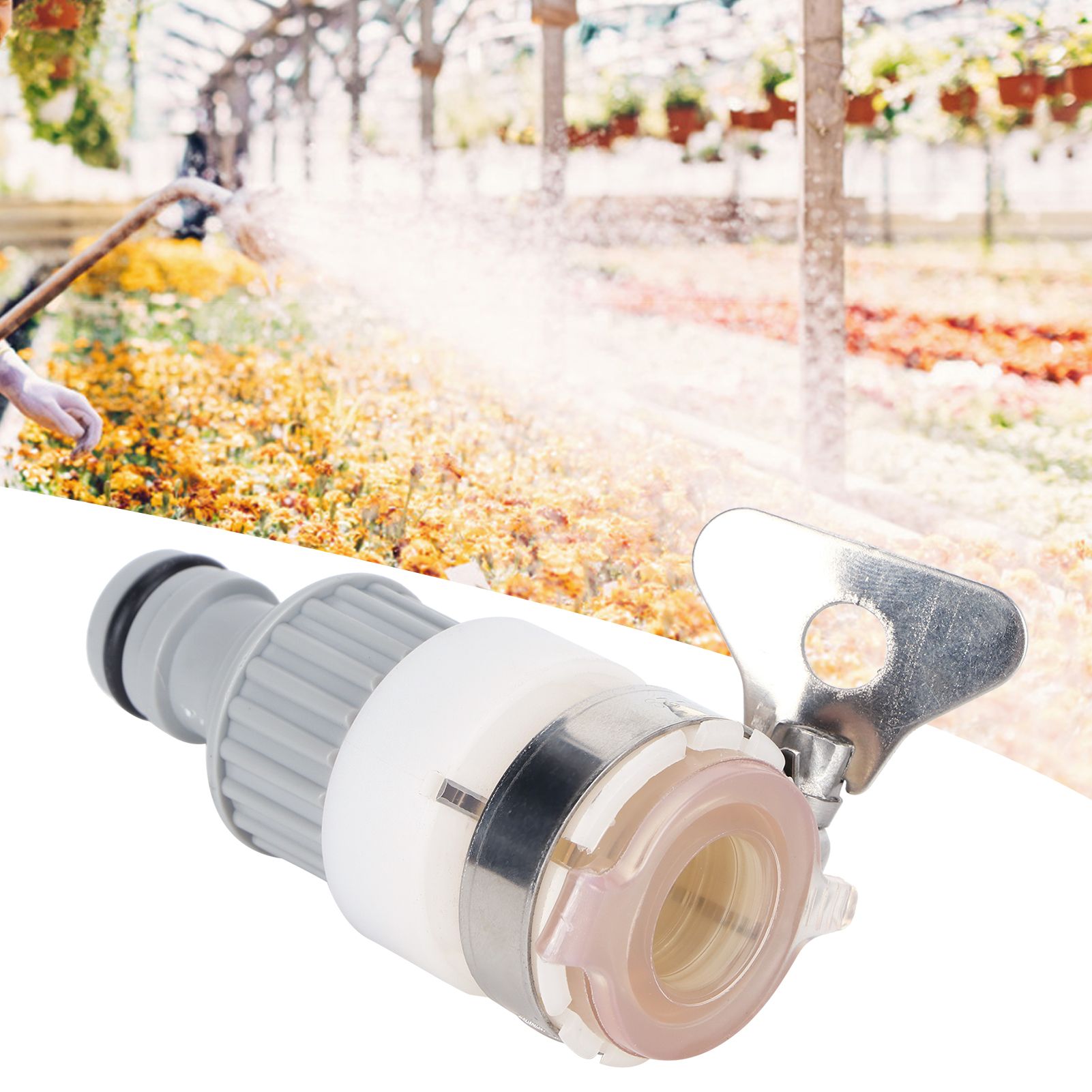 G1/2 G3/4 Garden Hose Connector Quick Connect Universal Adapter for Car Wash view 11