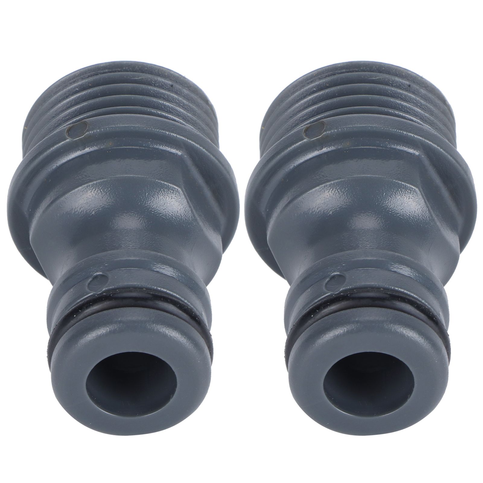 2Pcs G1/2 Male Thread Quick Connector Nipple Garden Hose Tap Nipple Adapter view 2