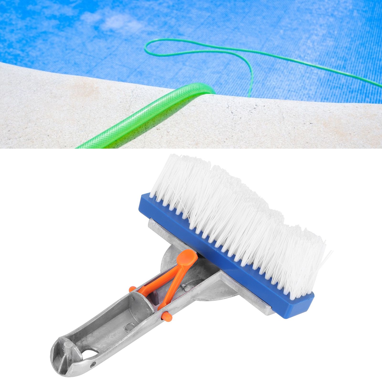 5.5in Pool Brush Portable Nylon Swimming Pool Wall Floor Cleaning Brush Accessory view 11
