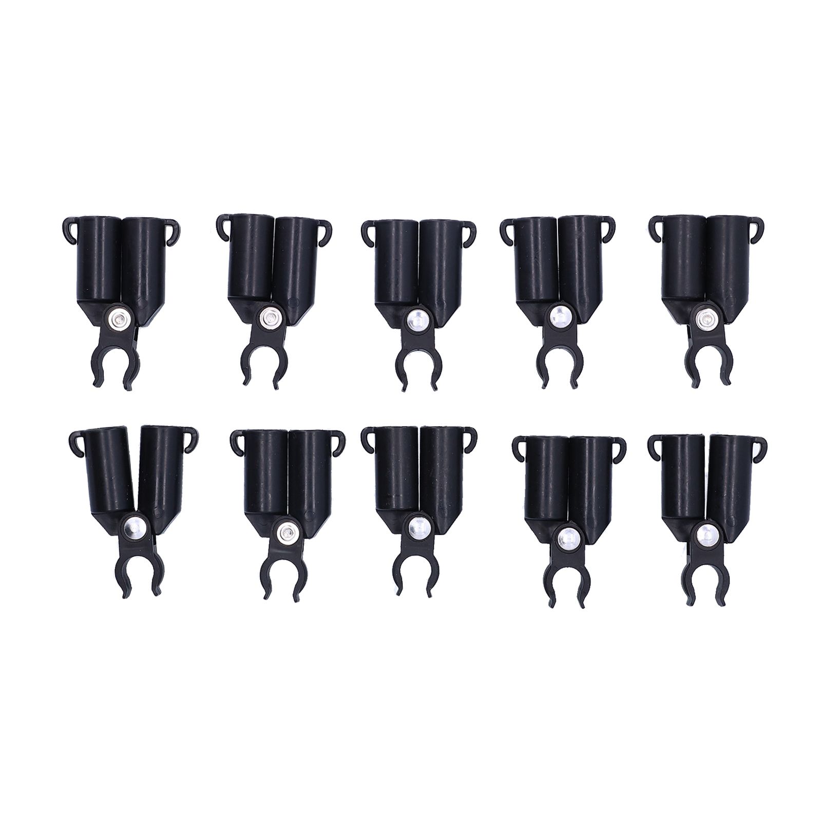 10PCS A-Type Connecting Joint Fixed Clip Plant Supports Fixing Stakes view 7