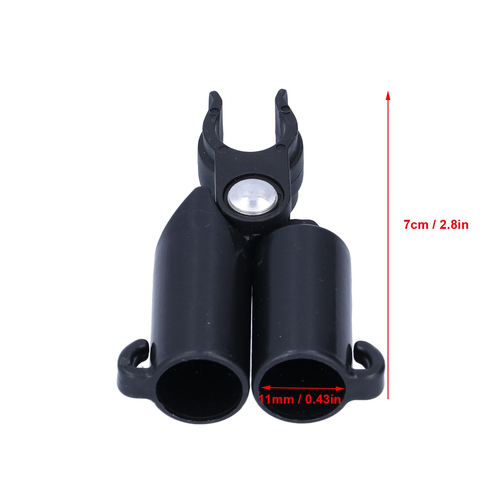 10PCS A-Type Connecting Joint Fixed Clip Plant Supports Fixing Stakes view 15
