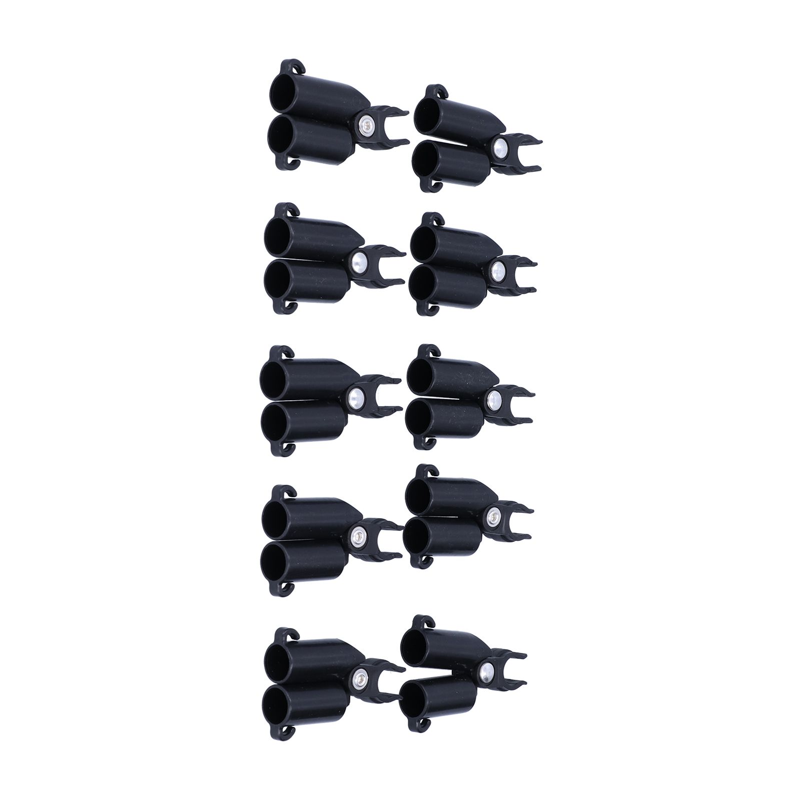 10PCS A-Type Connecting Joint Fixed Clip Plant Supports Fixing Stakes view 2