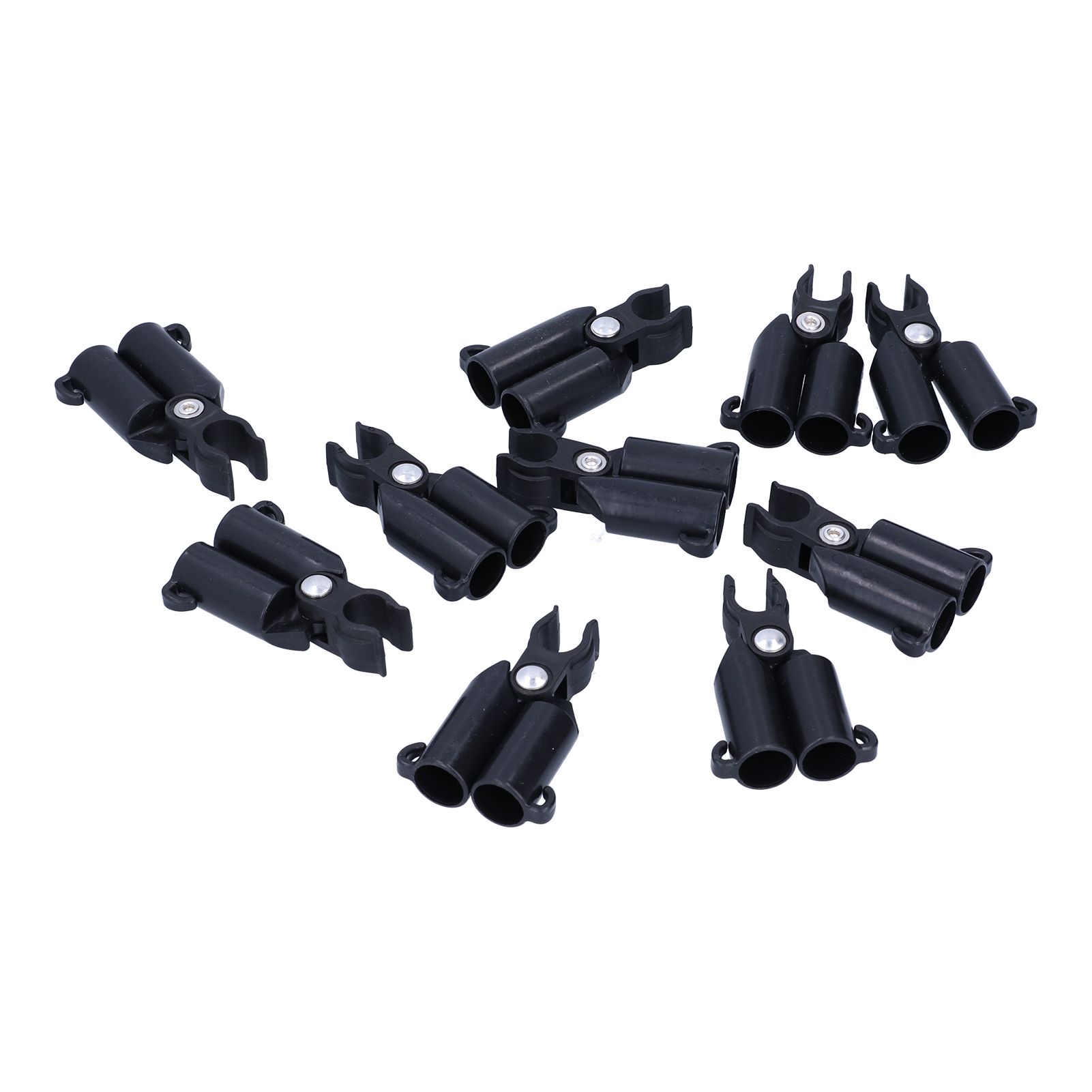 10PCS A-Type Connecting Joint Fixed Clip Plant Supports Fixing Stakes view 4