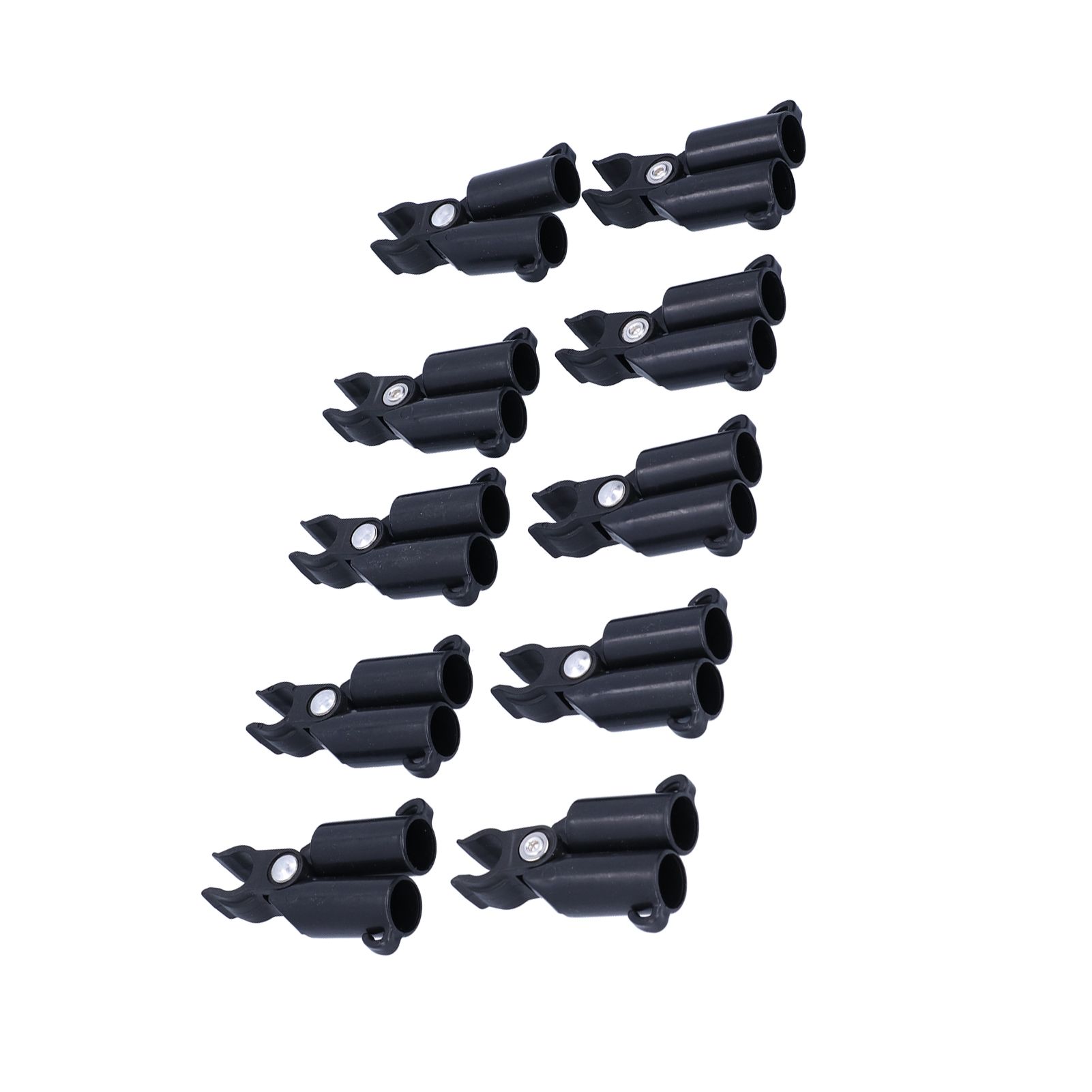 10PCS A-Type Connecting Joint Fixed Clip Plant Supports Fixing Stakes view 5