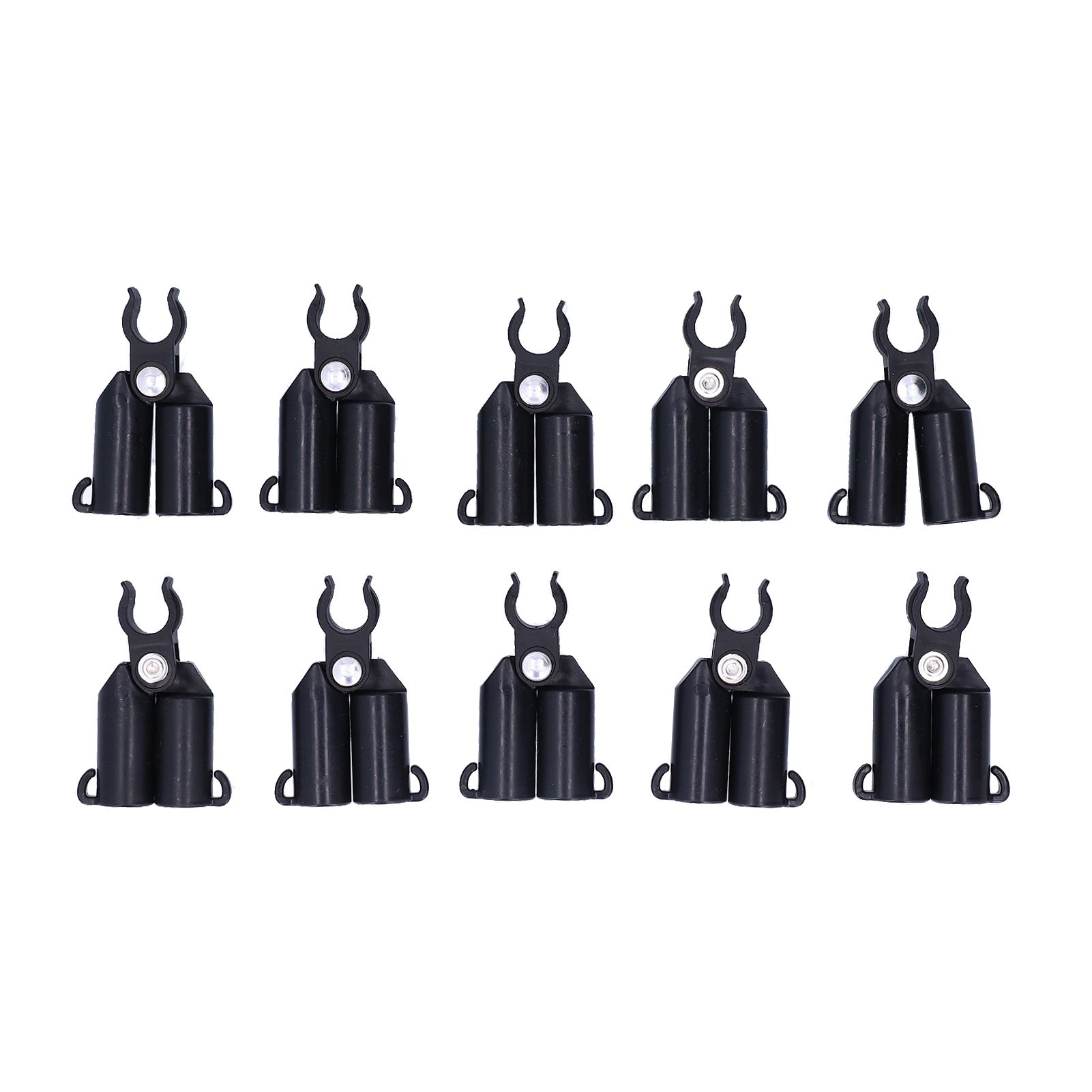 10PCS A-Type Connecting Joint Fixed Clip Plant Supports Fixing Stakes view 6
