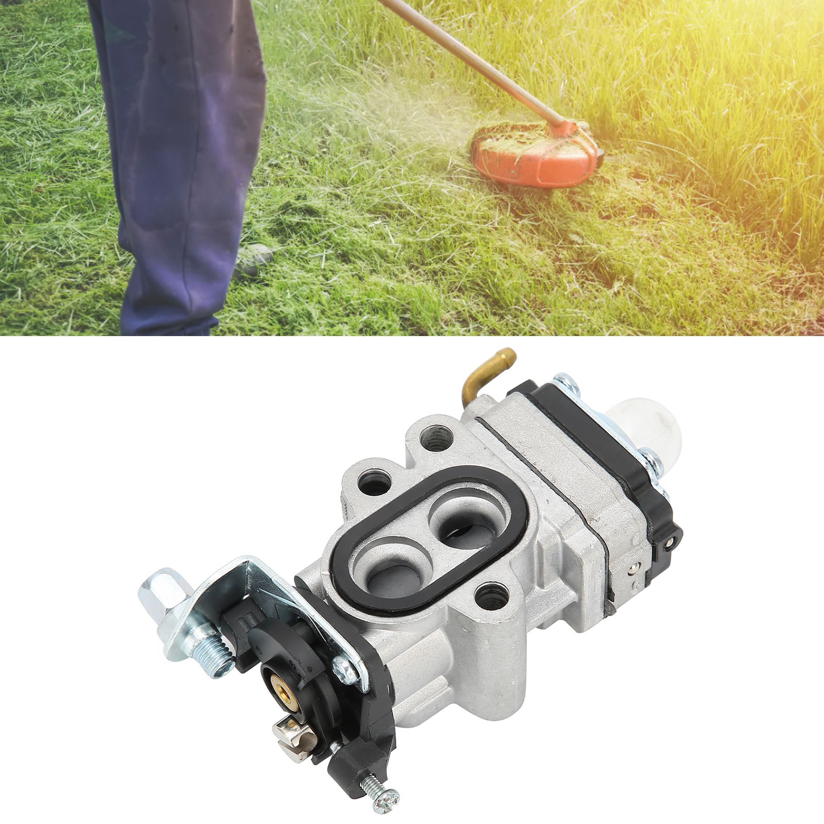 Aluminum Carburetor Replacement Fit for STIHL FS83 FC83 FS73 FC73 HT73 4141 view 11