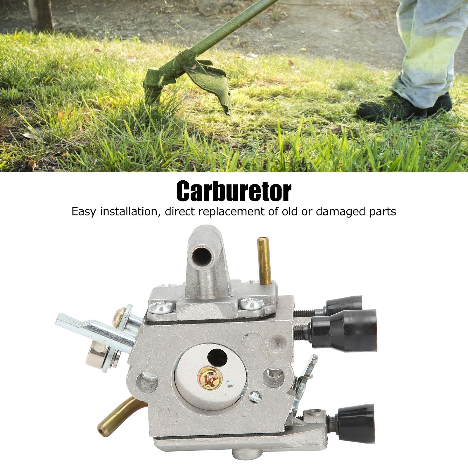 Carburetor Assembly Replacement Part 4134 120 0653 Fit for STIHL FS120 FS200 FS250 view 15