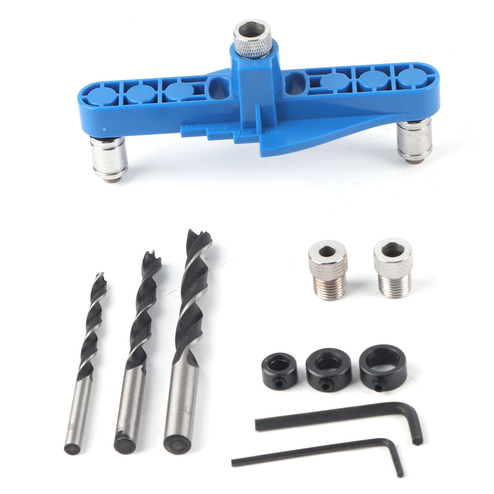 Dowel Jig Center Scriber Line Offset Systerm for Woodworking Drilling and