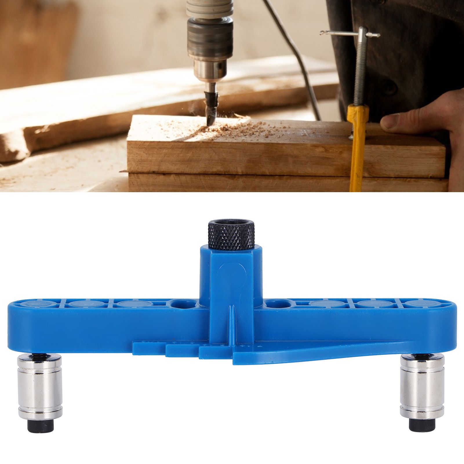 Dowel Jig Center Scriber Line Offset Systerm for Woodworking Drilling and view 11
