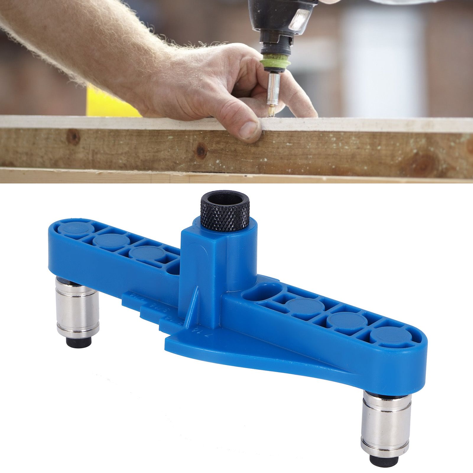 Dowel Jig Center Scriber Line Offset Systerm for Woodworking Drilling and view 12