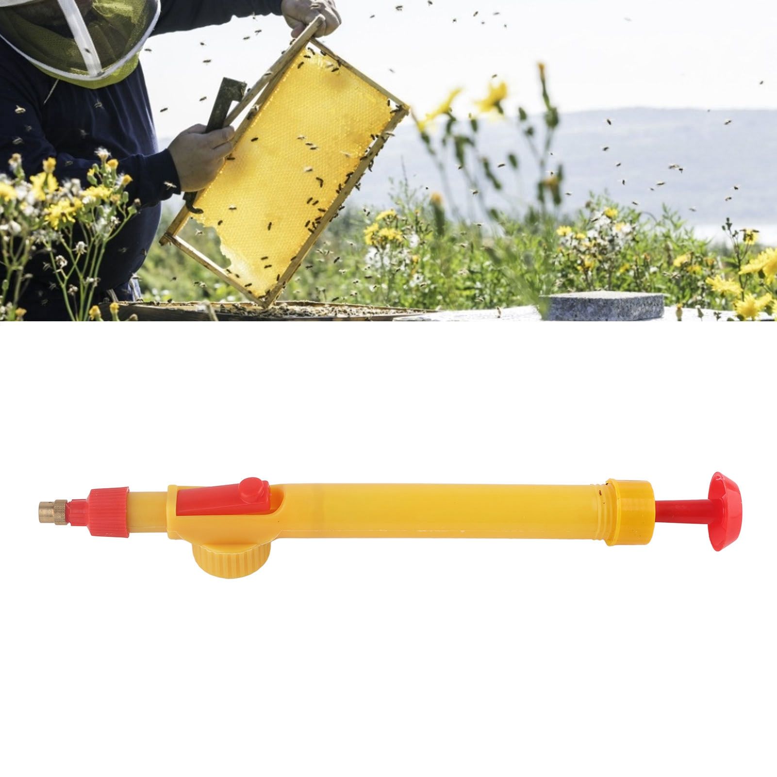 Water Bottle Sprayer Air Pressure Spray Nozzle Manual Sprayer Beekeeping view 12