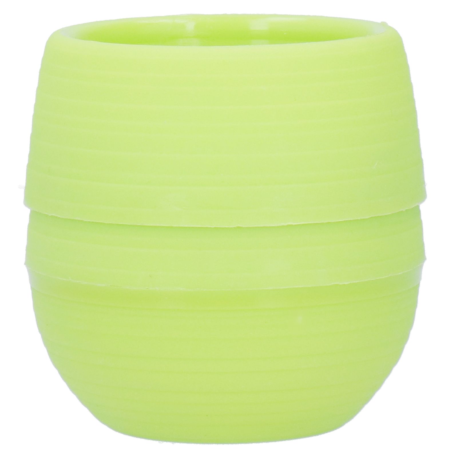 Mini Round Plastic Plant Flower Pot Garden Home Office Decoration Flower Pot — image 1