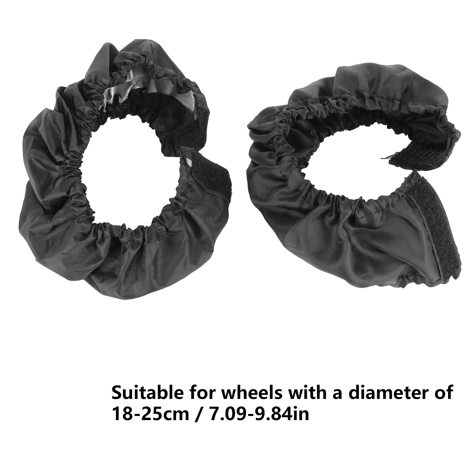 2Pcs Stroller Wheel Cover Oxford Cloth Dustproof Infant Pushchair Tire view 13