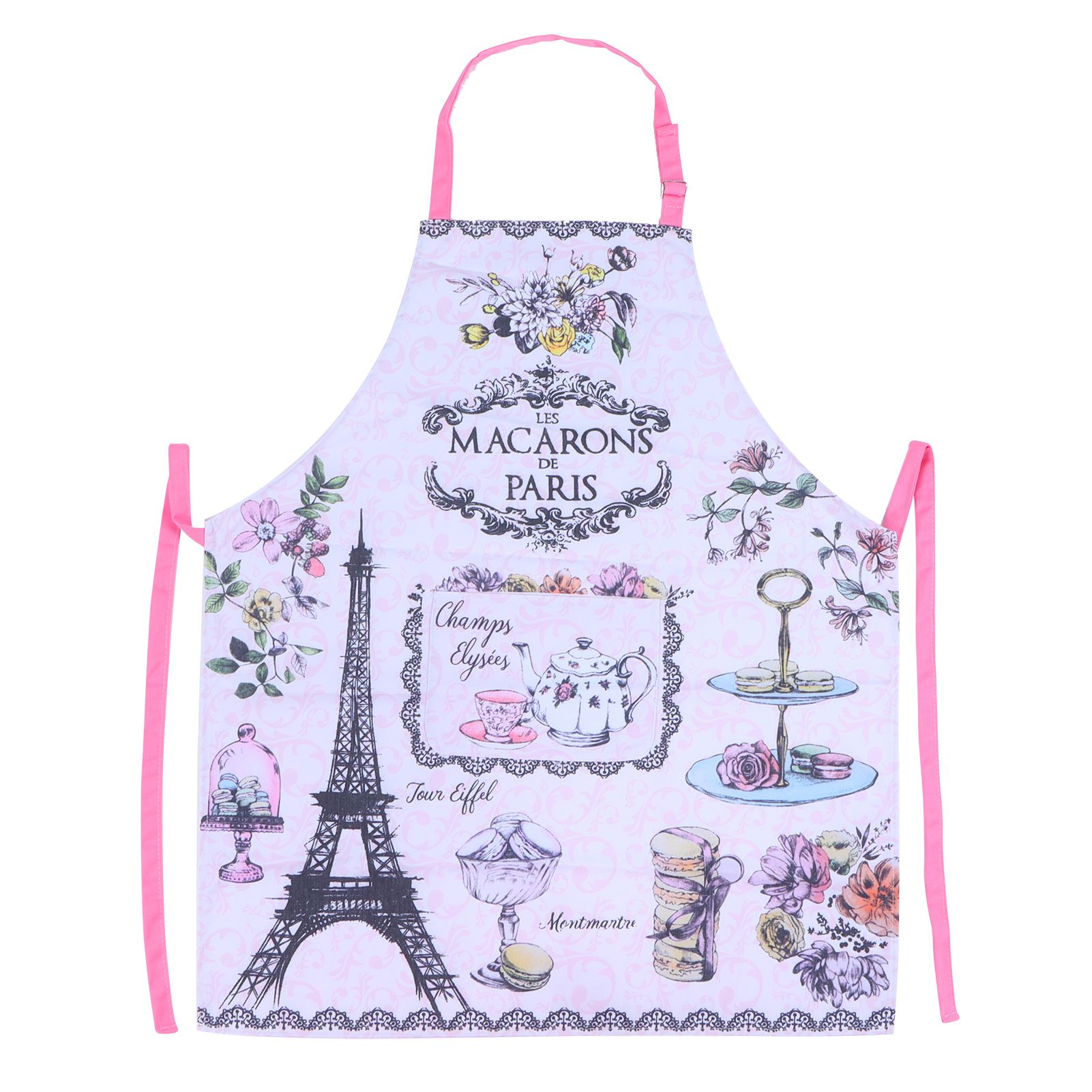Multifunction Work Apron Adjustable Sleeveless Apron for Garden Cleaning