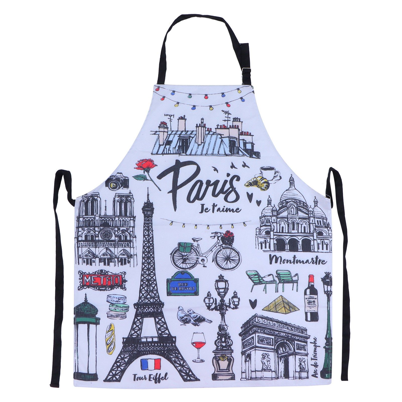 Multifunction Work Apron Adjustable Sleeveless Apron for Garden Cleaning