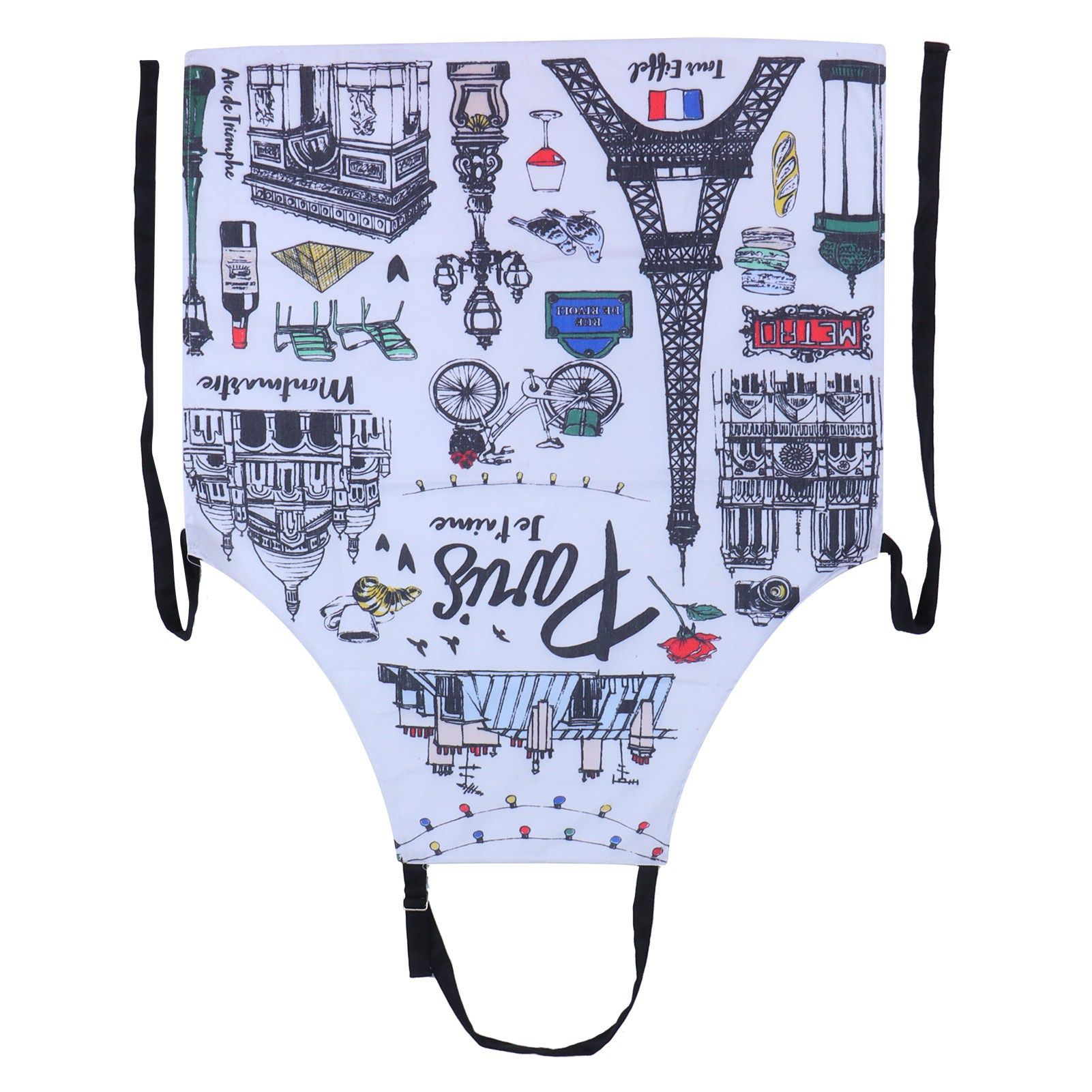 Multifunction Work Apron Adjustable Sleeveless Apron for Garden Cleaning view 3