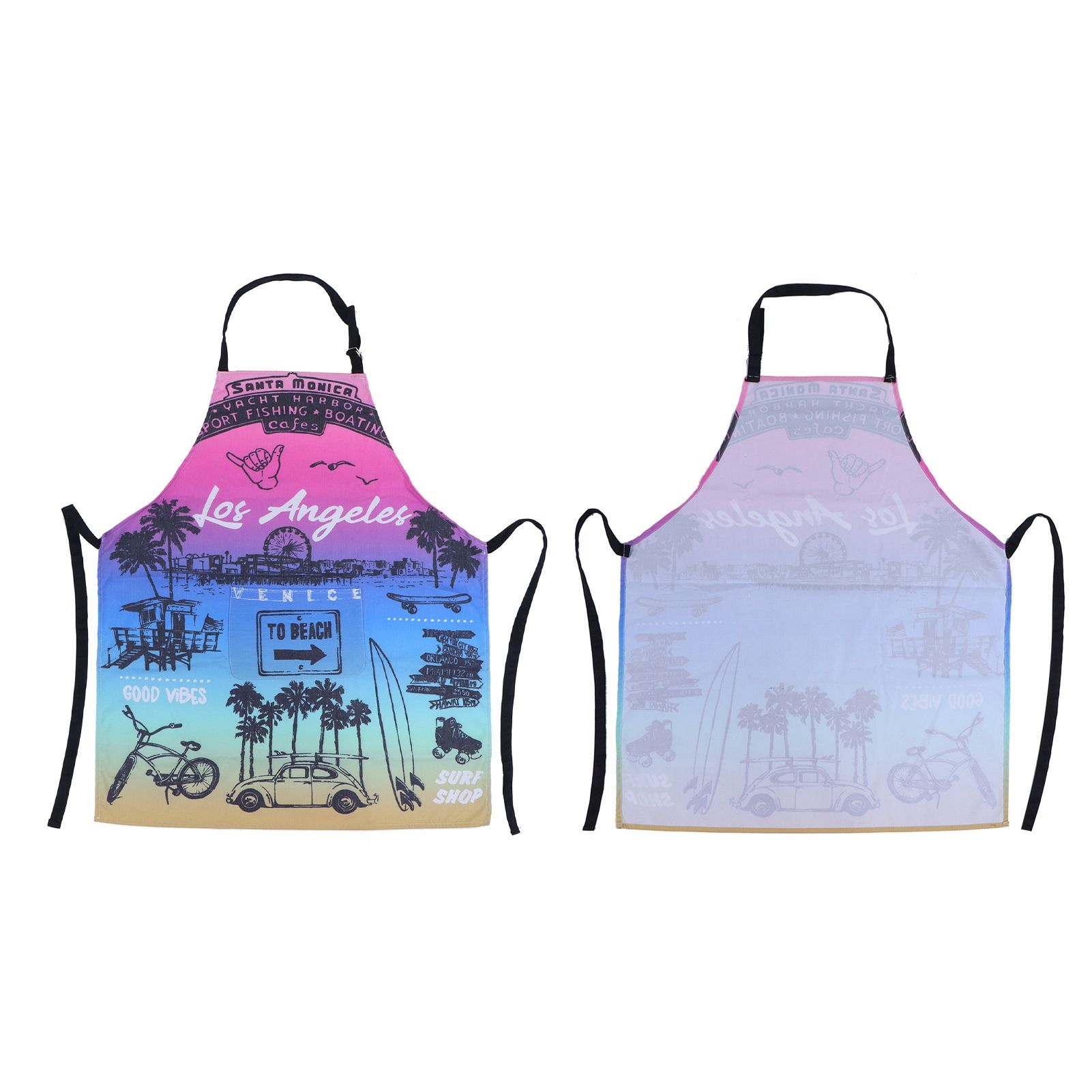 Multifunction Work Apron Adjustable Sleeveless Apron for Garden Cleaning view 6