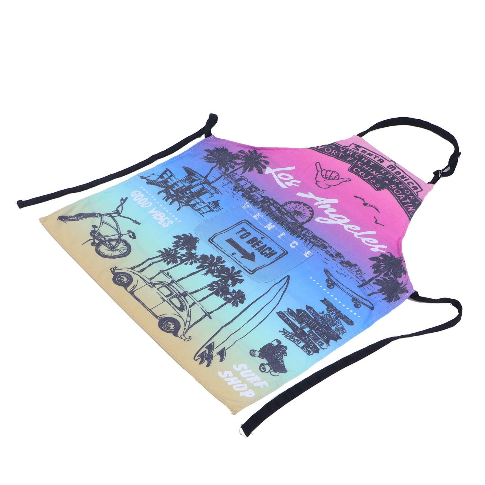 Multifunction Work Apron Adjustable Sleeveless Apron for Garden Cleaning view 8