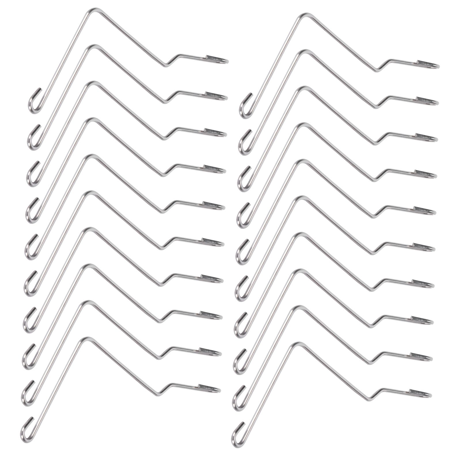 20PCS Stainless Steel Beehive Connector Bend Wire Holder Fastener for Wooden