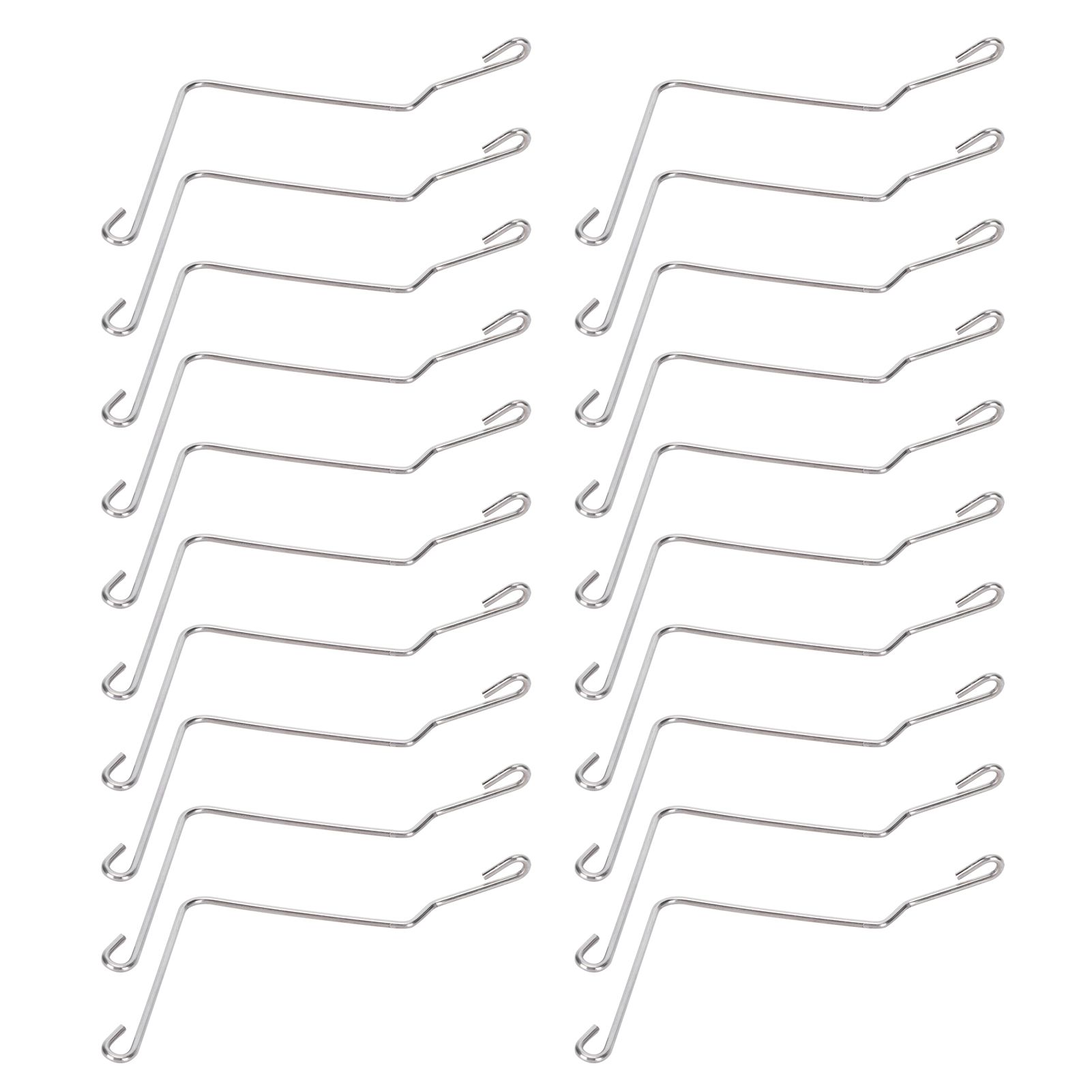 20PCS Stainless Steel Beehive Connector Bend Wire Holder Fastener for Wooden view 2