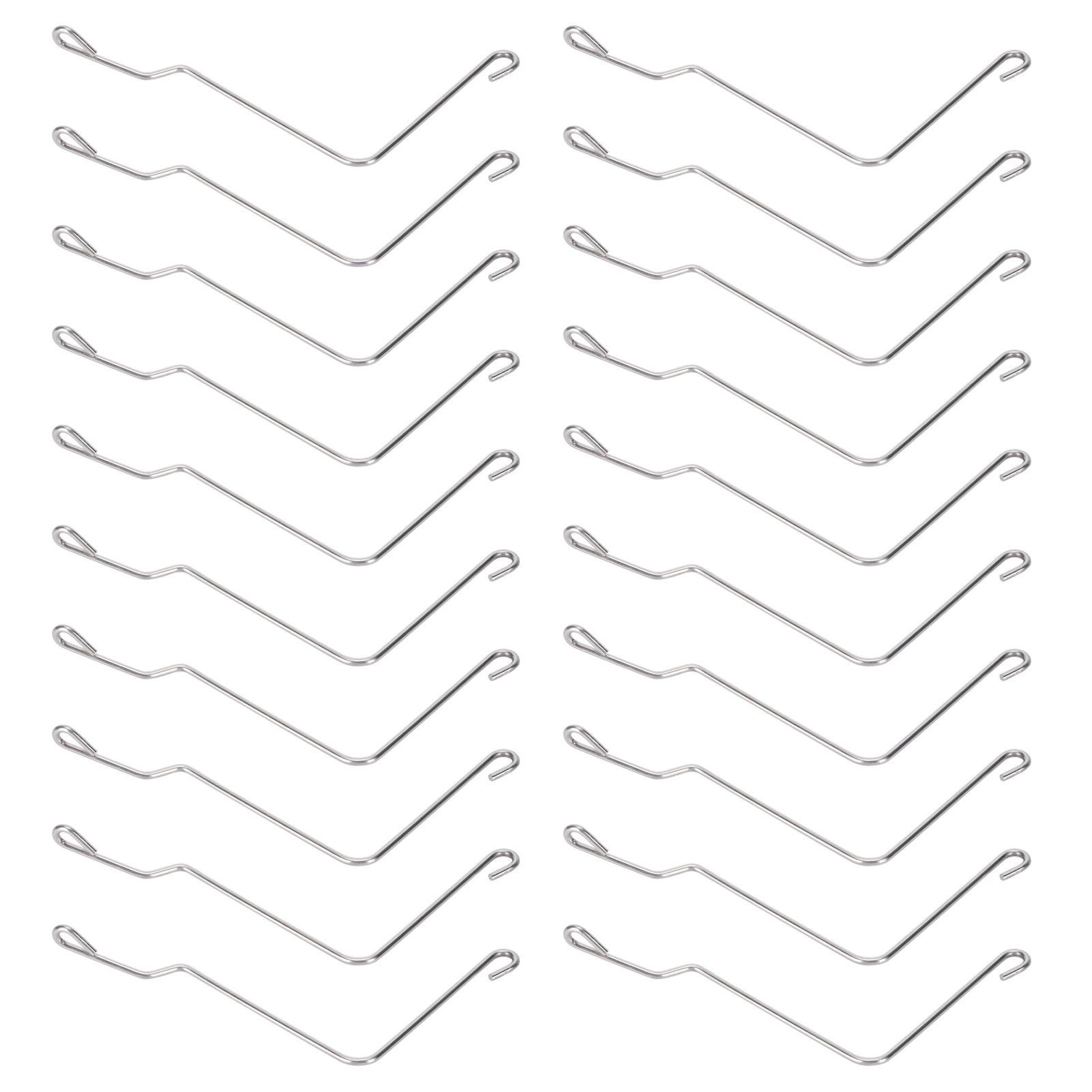 20PCS Stainless Steel Beehive Connector Bend Wire Holder Fastener for Wooden view 7