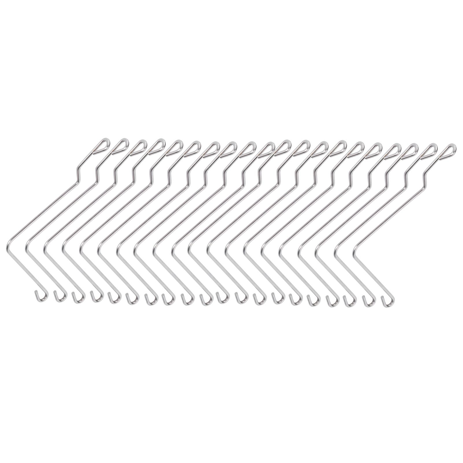 20PCS Stainless Steel Beehive Connector Bend Wire Holder Fastener for Wooden view 8