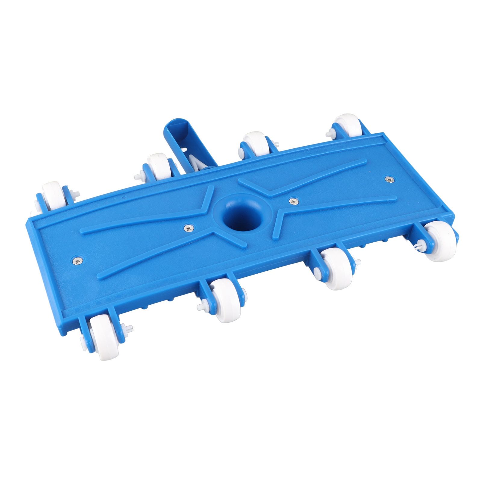 Swimming Pool Vacuum Head with Wheels Removable Adjustable Handle Cleaning Tools view 3