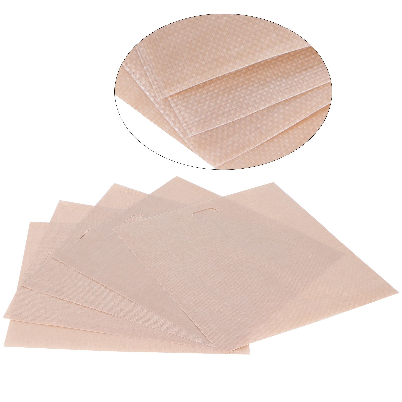 5Pcs NonStick Microwave Oven Toast Bag Food Grade Reusable Barbecue Bag for view 3