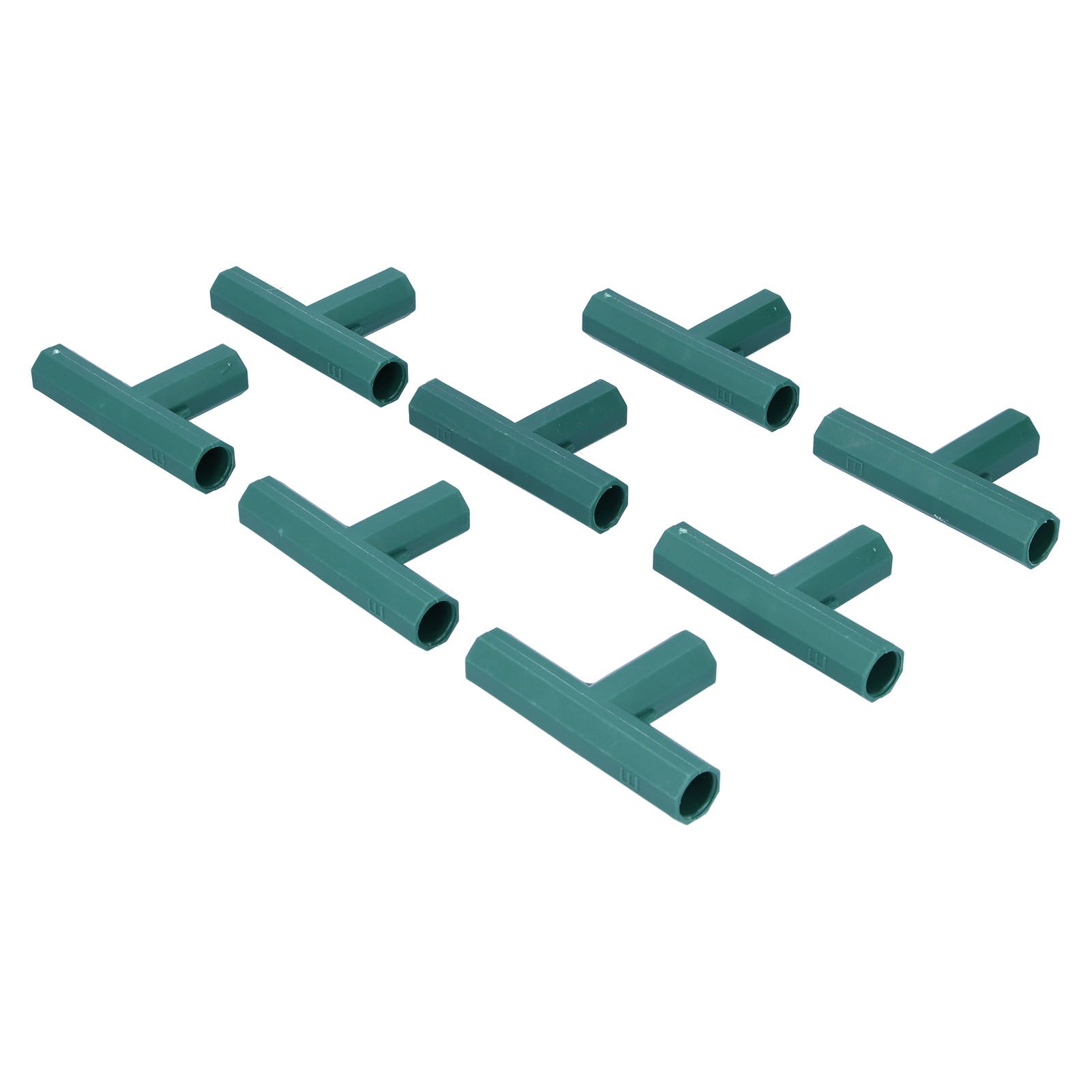 8Pcs T shape Connector DIY Plant Stake Joint Tee Adapter for 16mm Garden Plant view 5