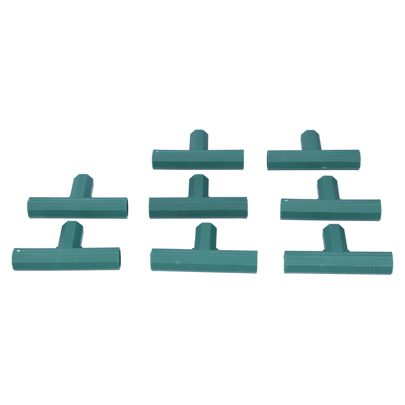8Pcs T shape Connector DIY Plant Stake Joint Tee Adapter for 16mm Garden Plant view 6