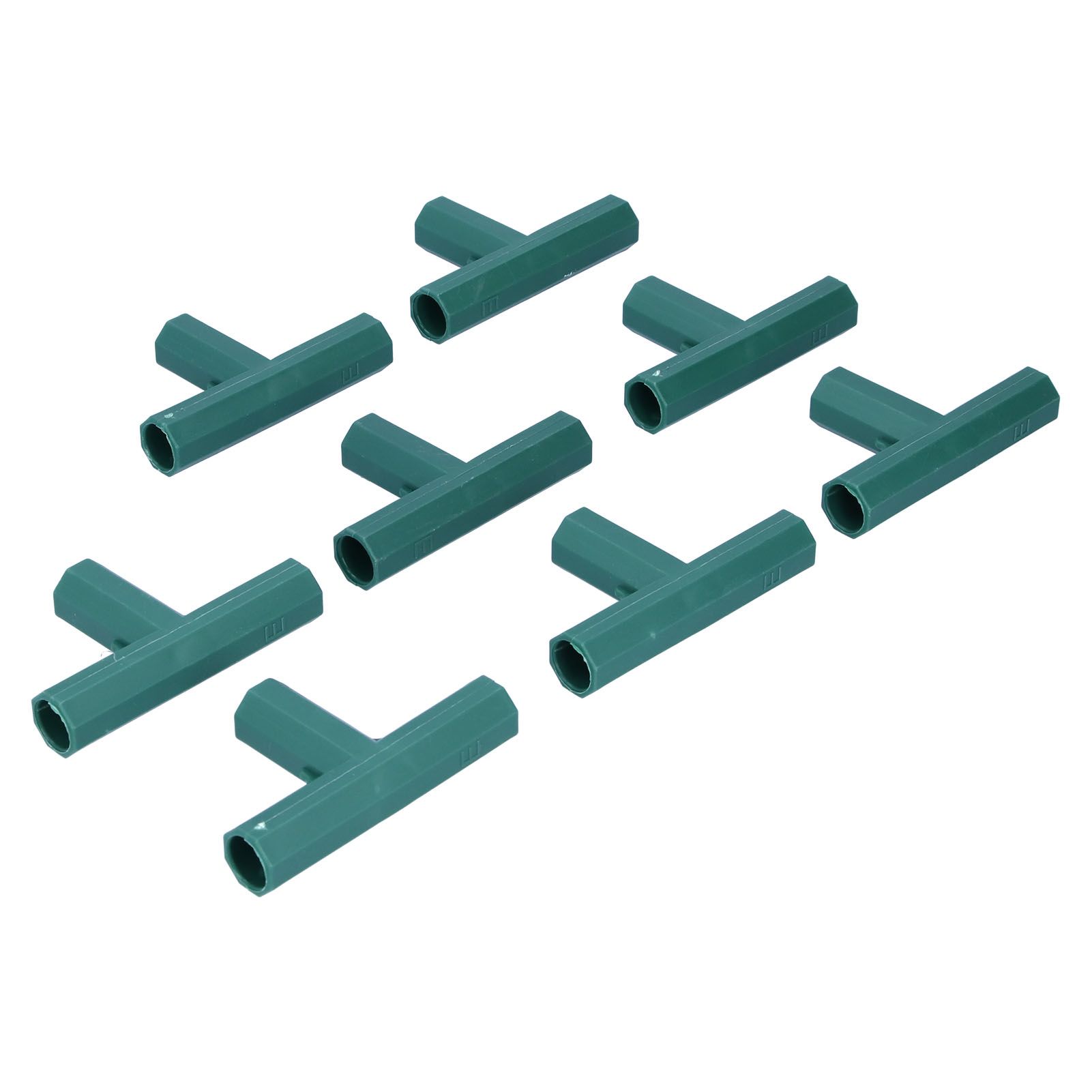 8Pcs T shape Connector DIY Plant Stake Joint Tee Adapter for 16mm Garden Plant view 8