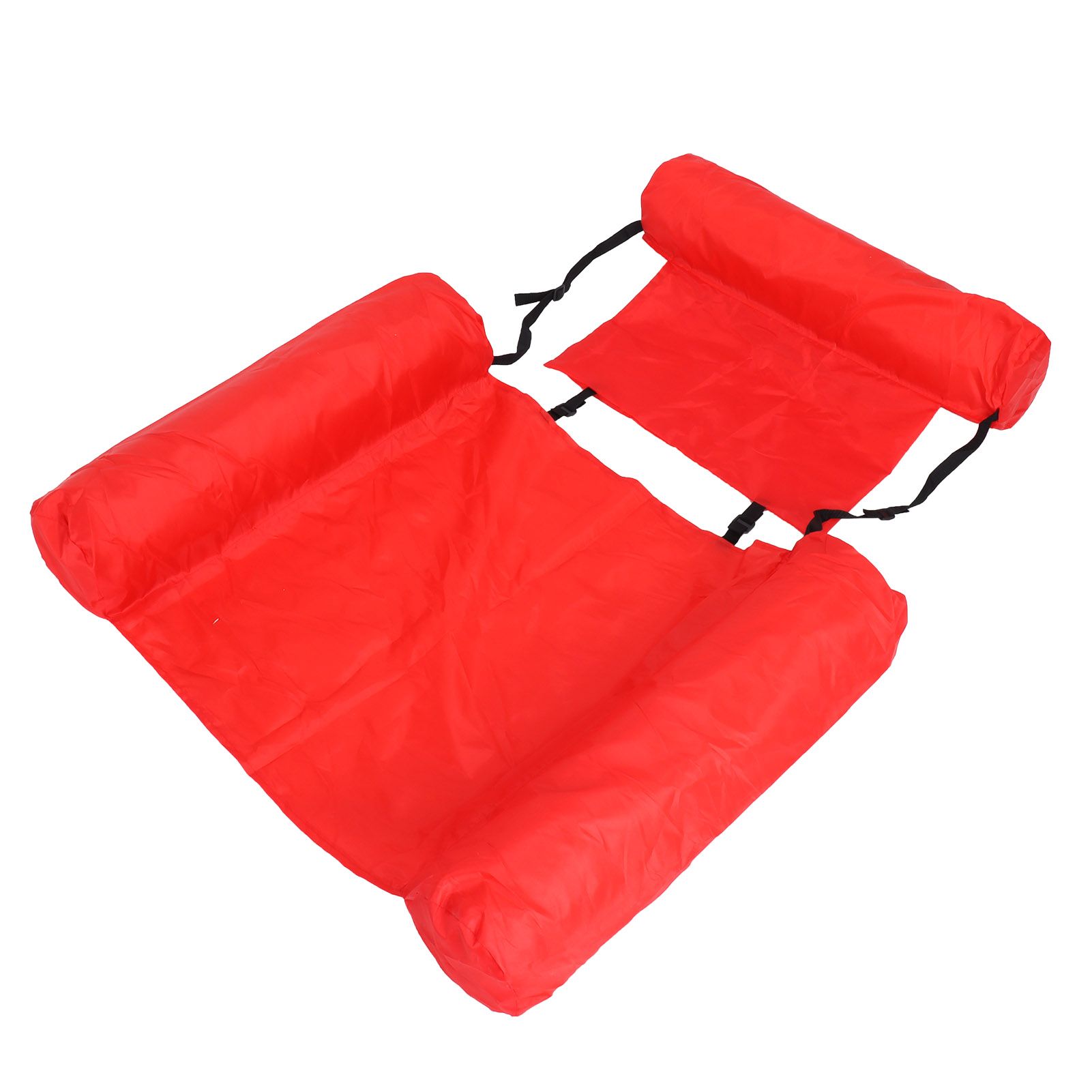 PVC Inflatable Foldable Floating Row Swimming Pool Water Hammock Lounger Chair view 7
