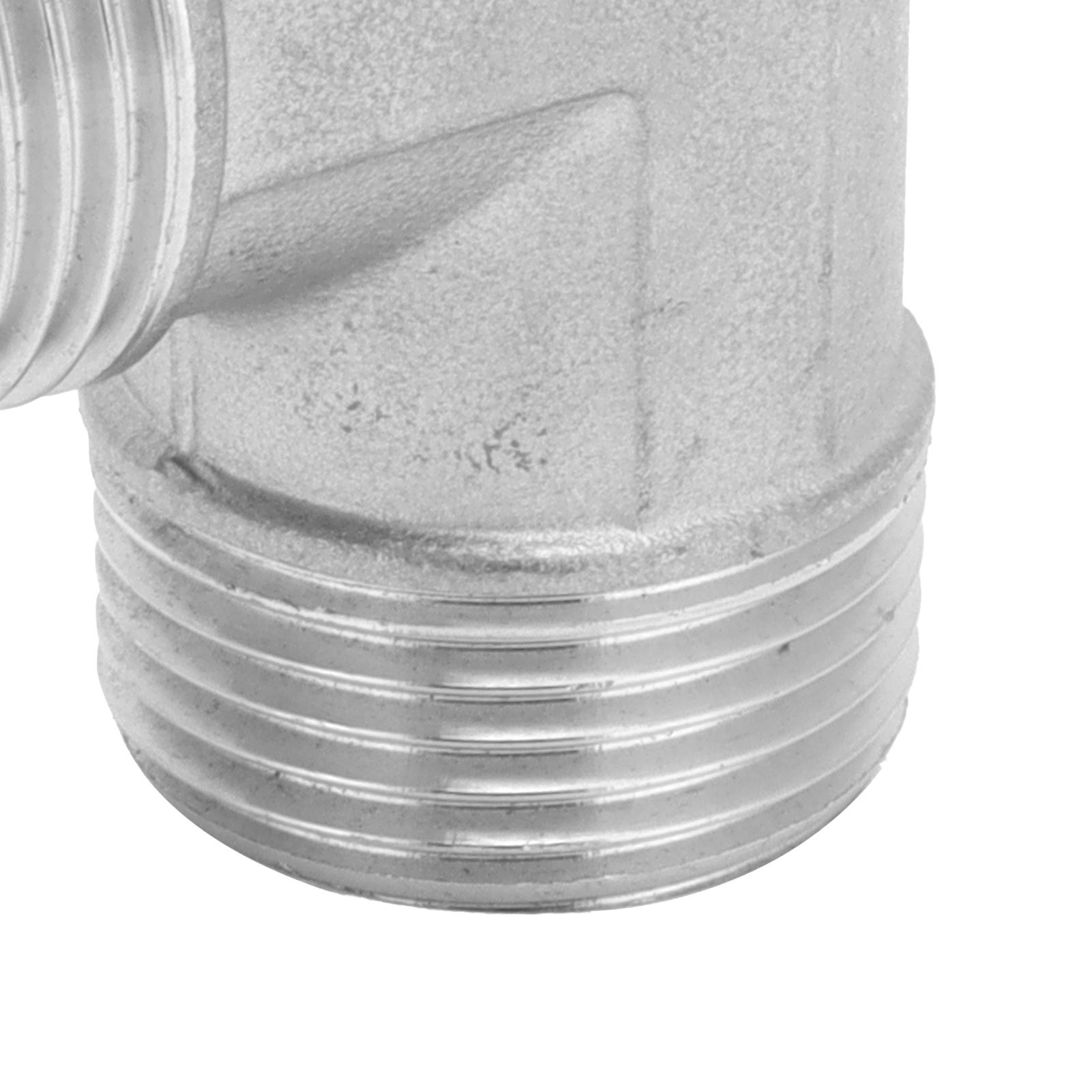 T Shaped Connector G1in Male Thread Stainless Steel Tee Adapter Hardware Pipe view 14