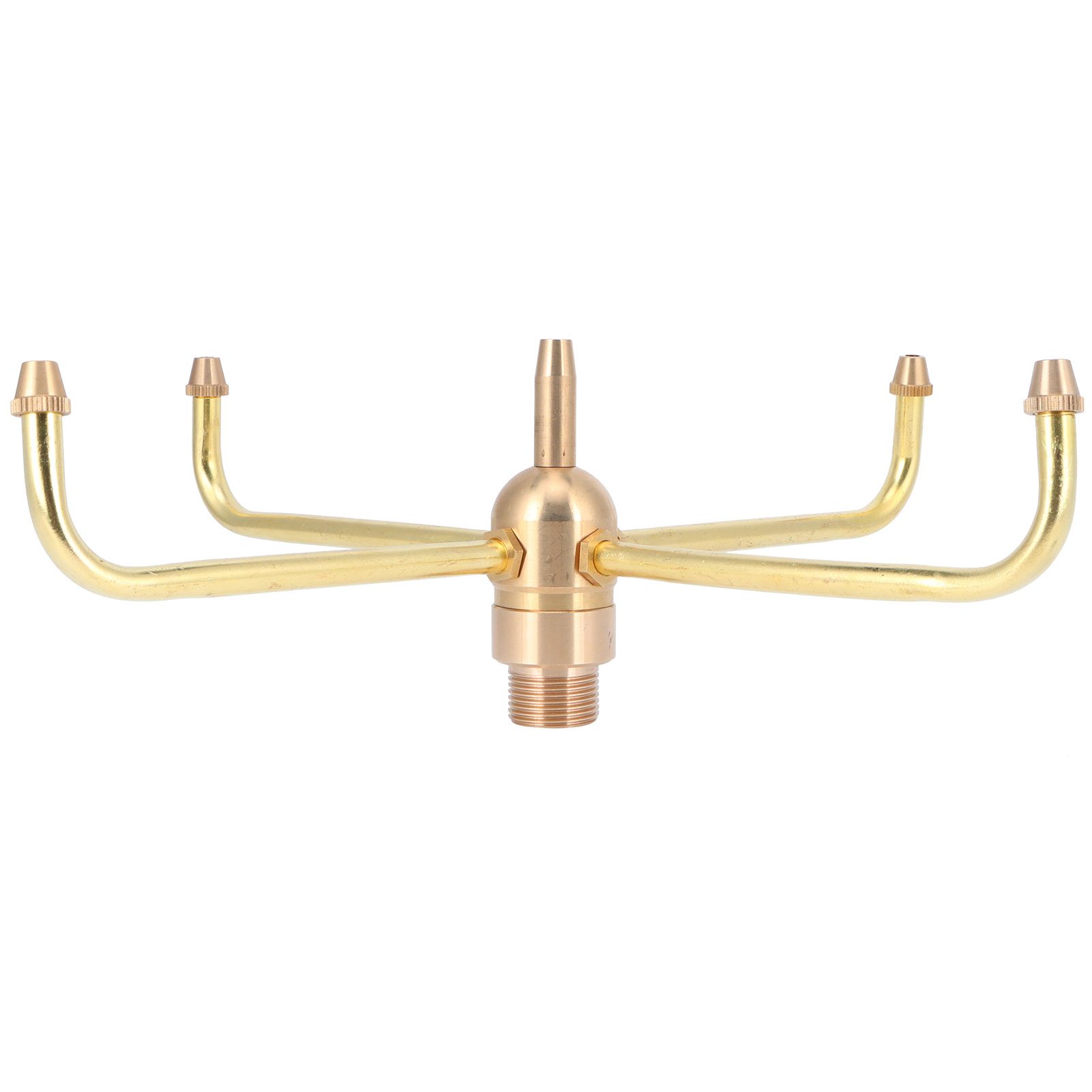 G1/2 Female Thread G3/4 Male Thread 4 Arm Rotate Water Fountain Nozzle Spray view 4