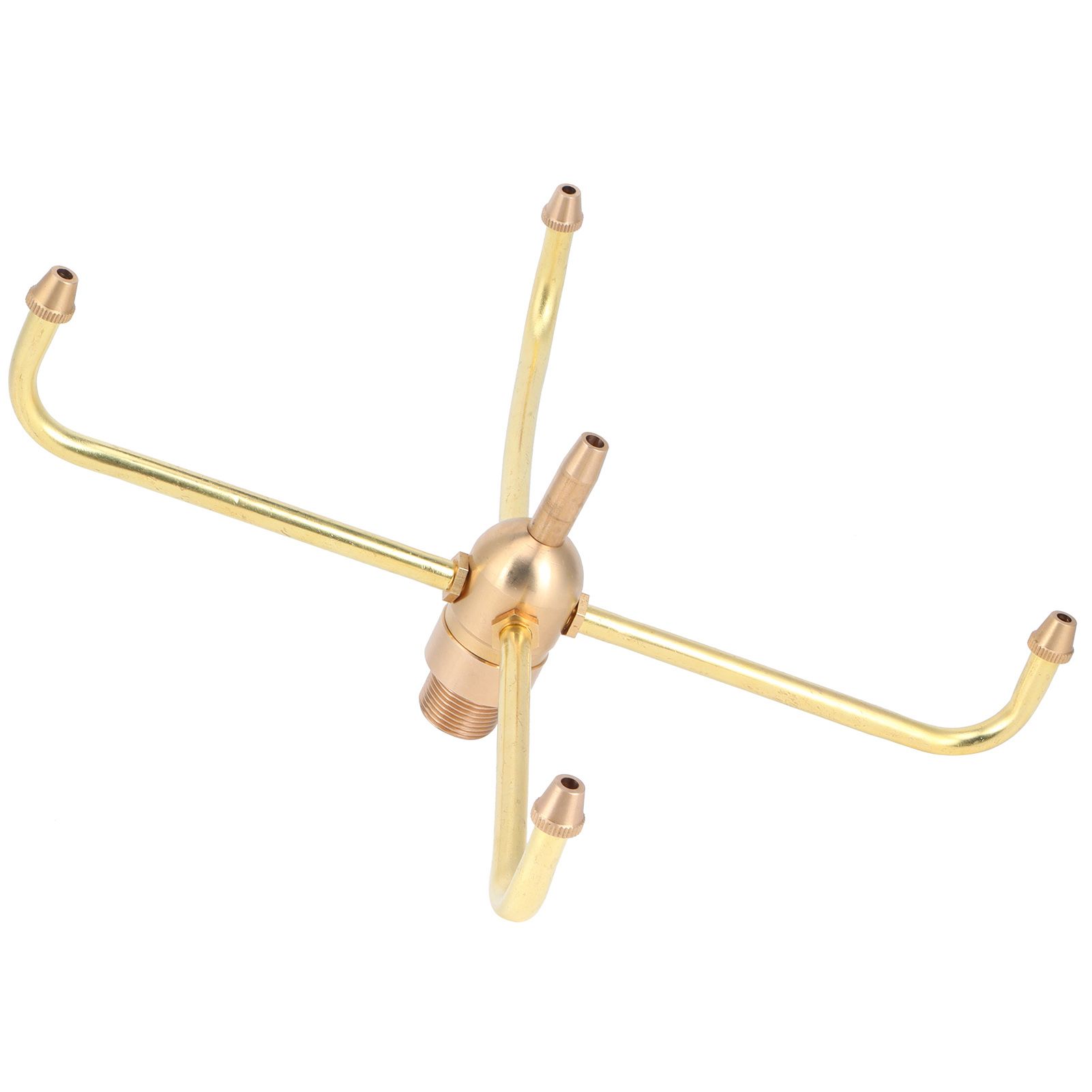 G1/2 Female Thread G3/4 Male Thread 4 Arm Rotate Water Fountain Nozzle Spray view 6