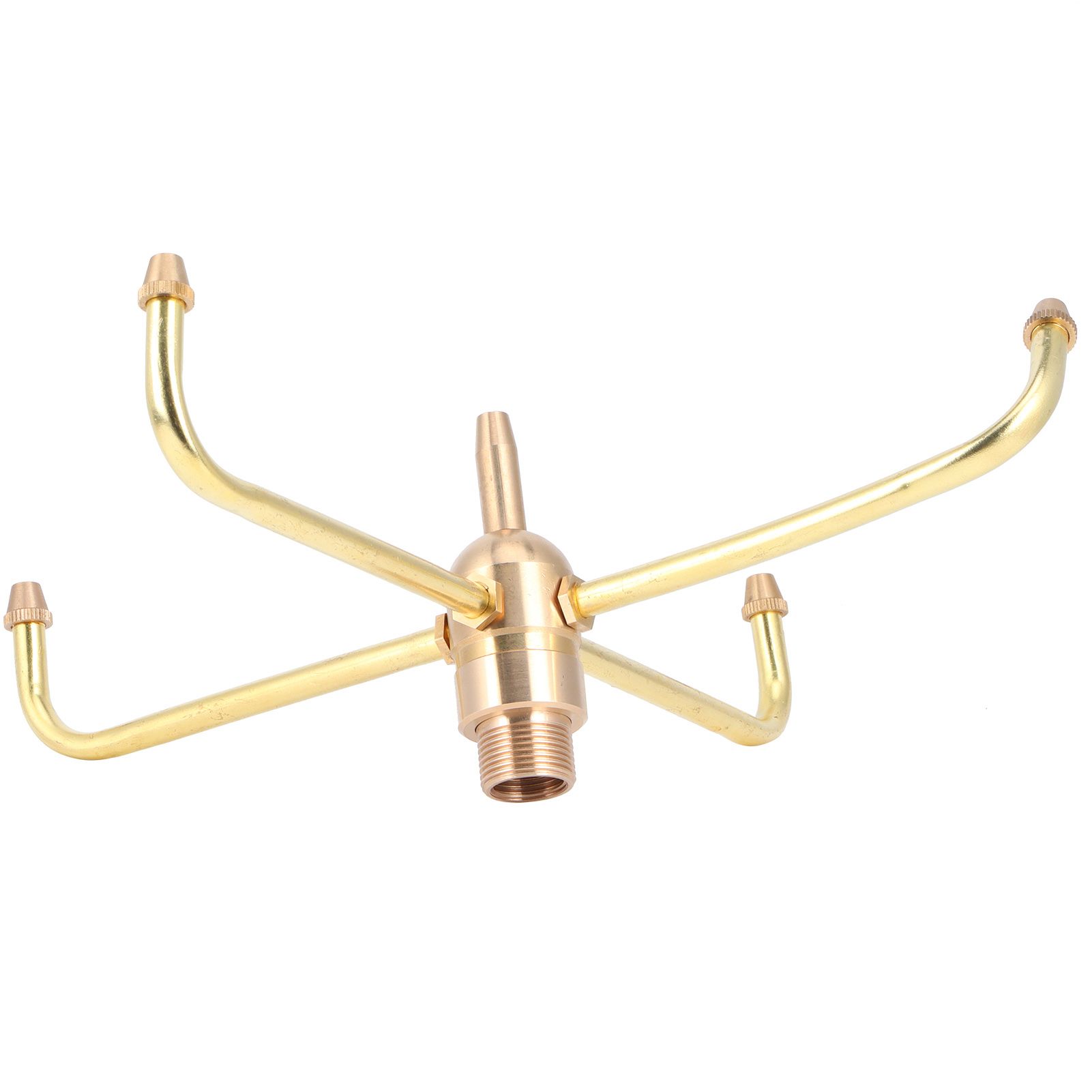 G1/2 Female Thread G3/4 Male Thread 4 Arm Rotate Water Fountain Nozzle Spray view 9