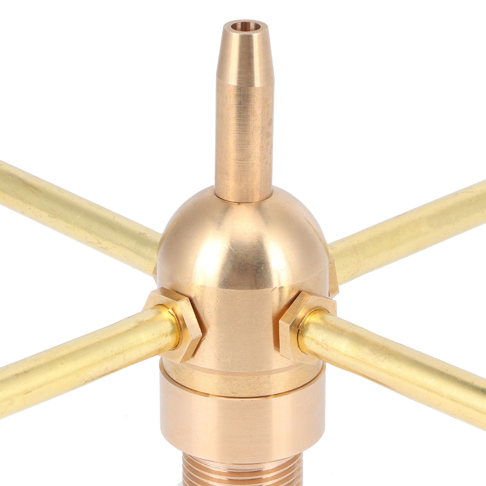 G1/2 Female Thread G3/4 Male Thread 4 Arm Rotate Water Fountain Nozzle Spray view 14