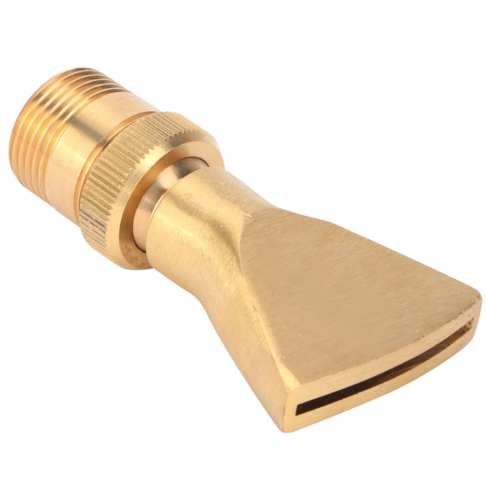 Brass Narrow Fan Jet Water Fountain Nozzle Spray Head Adjustable Pond view 10