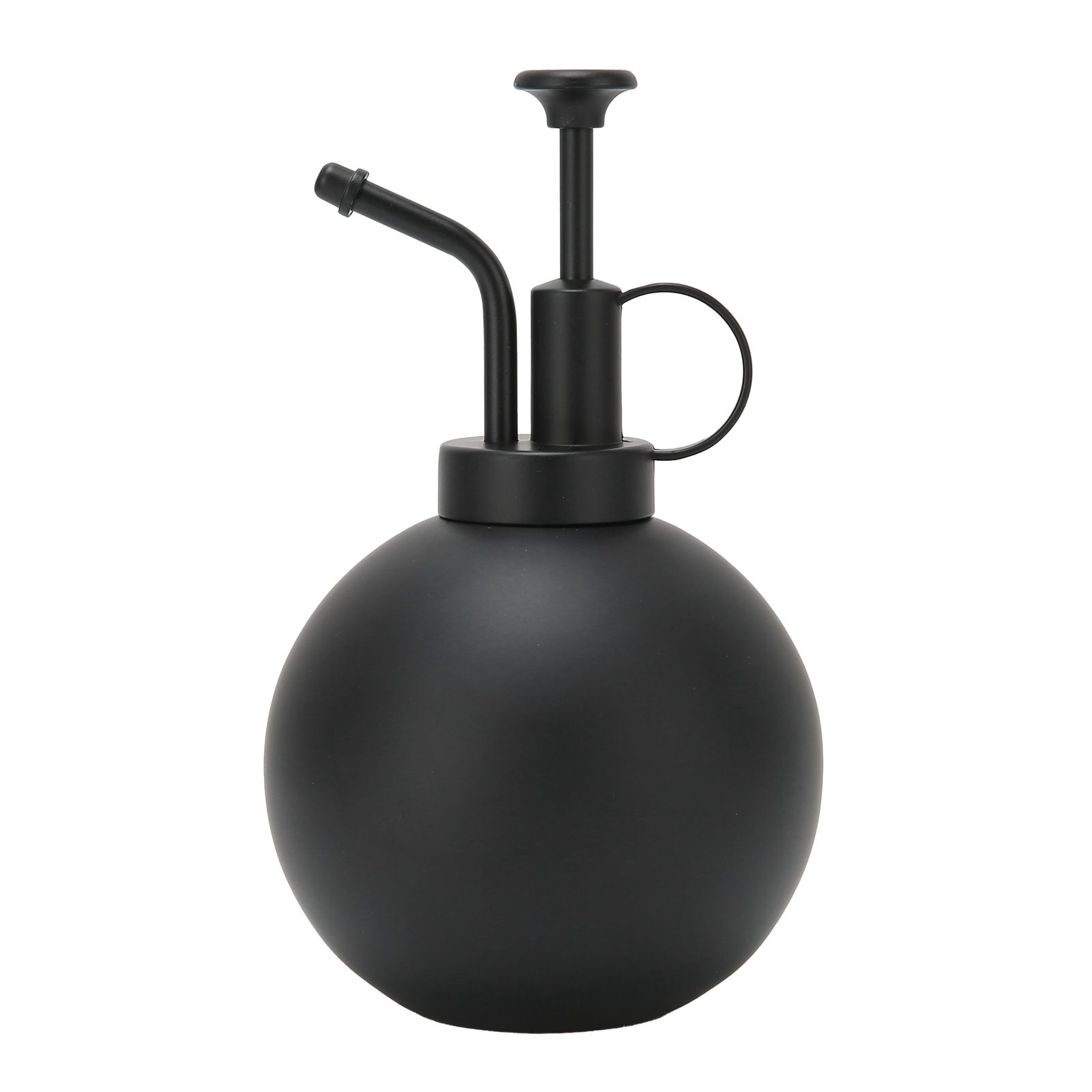 500ml Watering Pot Vintage Hand Press Spray Bottle Garden Balcony Accessory Black