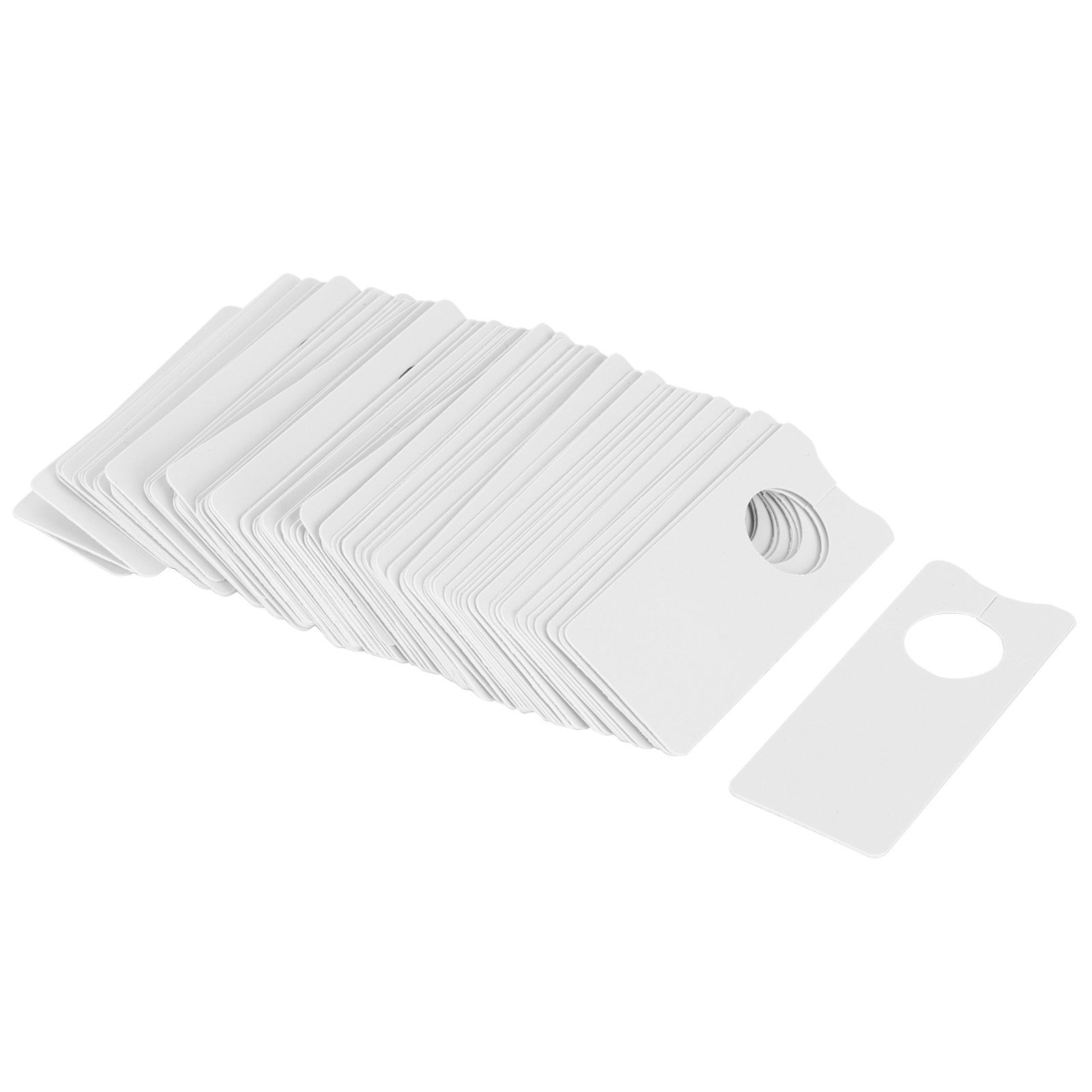 600Pcs Plant Label Waterproof White PVC Flower Hanging Marker Tag for Garden view 2