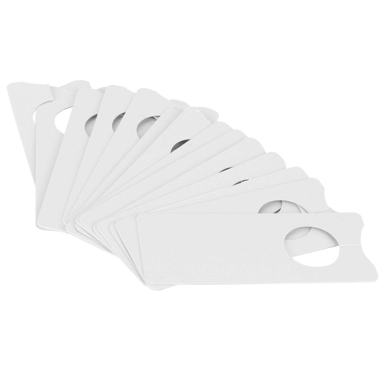 600Pcs Plant Label Waterproof White PVC Flower Hanging Marker Tag for Garden view 4
