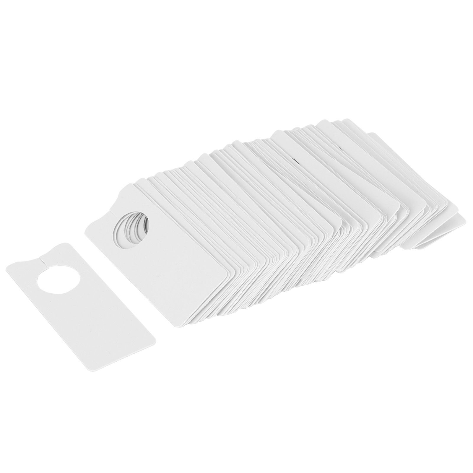 600Pcs Plant Label Waterproof White PVC Flower Hanging Marker Tag for Garden view 7