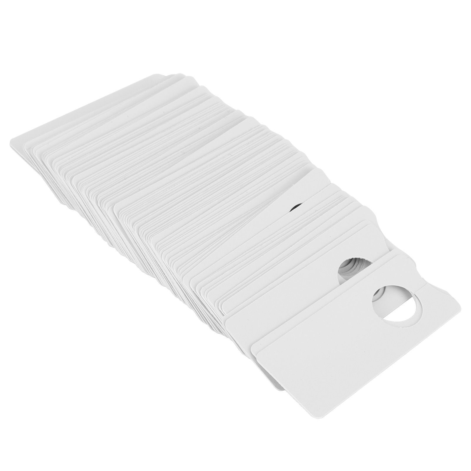 600Pcs Plant Label Waterproof White PVC Flower Hanging Marker Tag for Garden view 8
