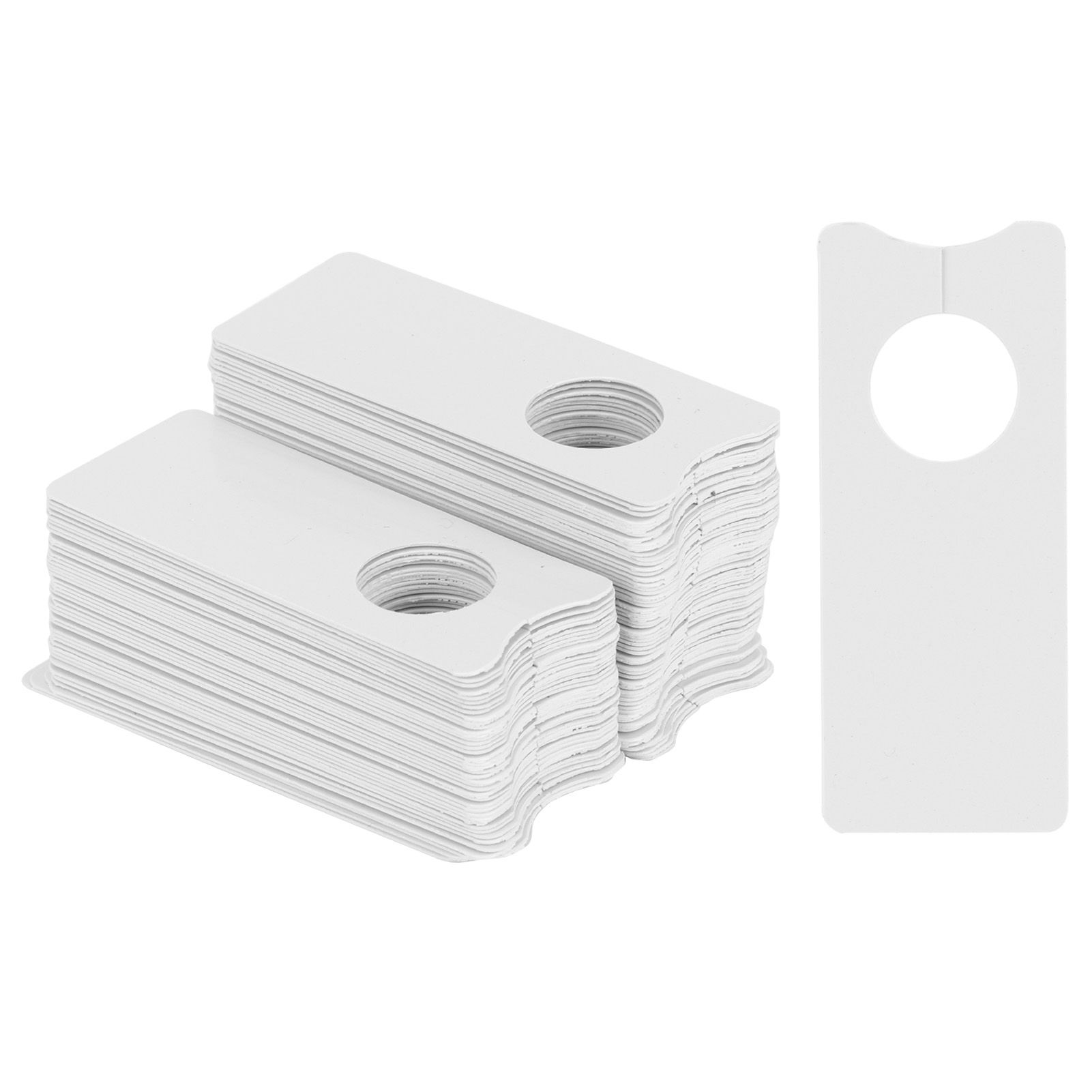 600Pcs Plant Label Waterproof White PVC Flower Hanging Marker Tag for Garden view 10