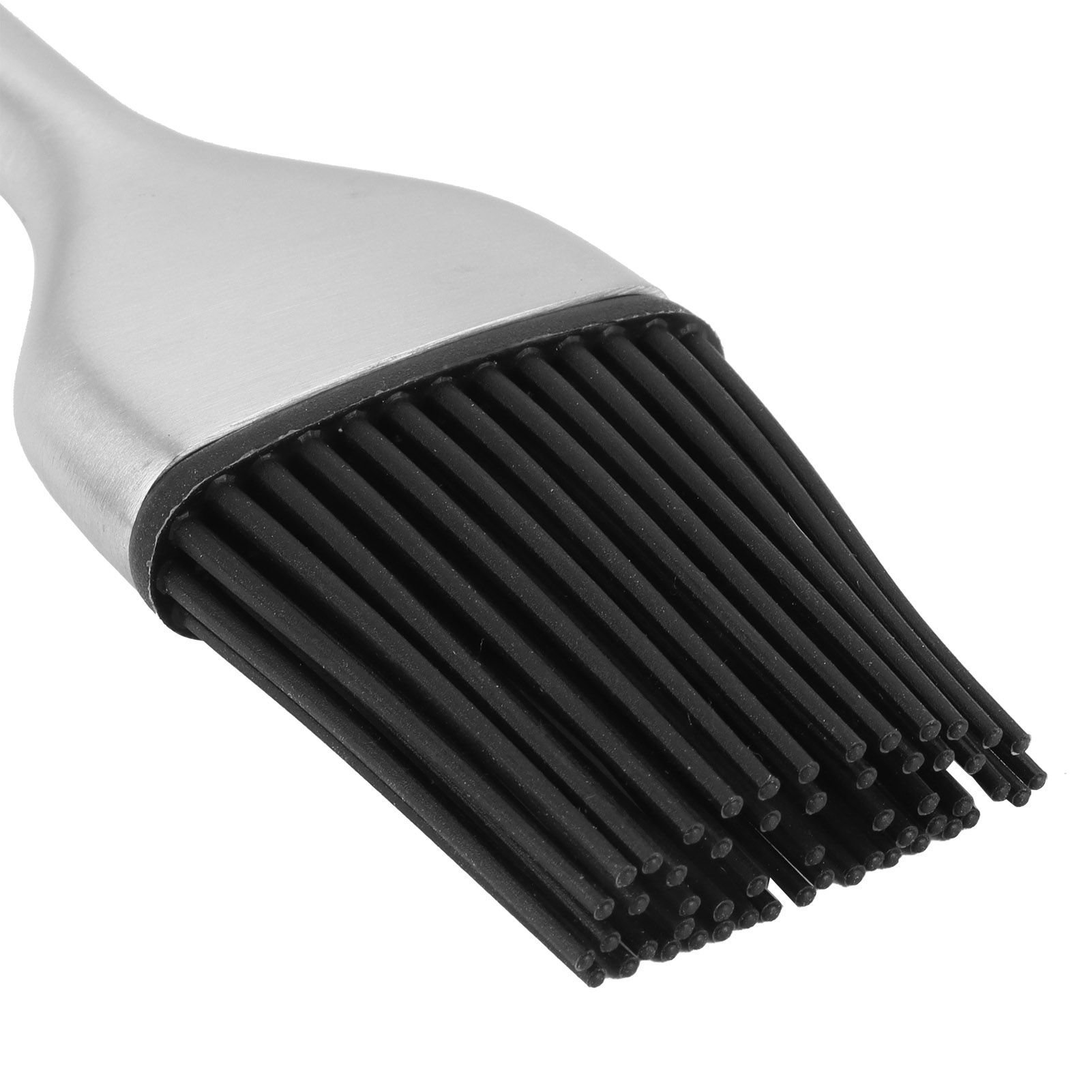 2Pcs/Set Stainless Steel Oil Brush with Food Grade Silicone Barbecue Baking view 13