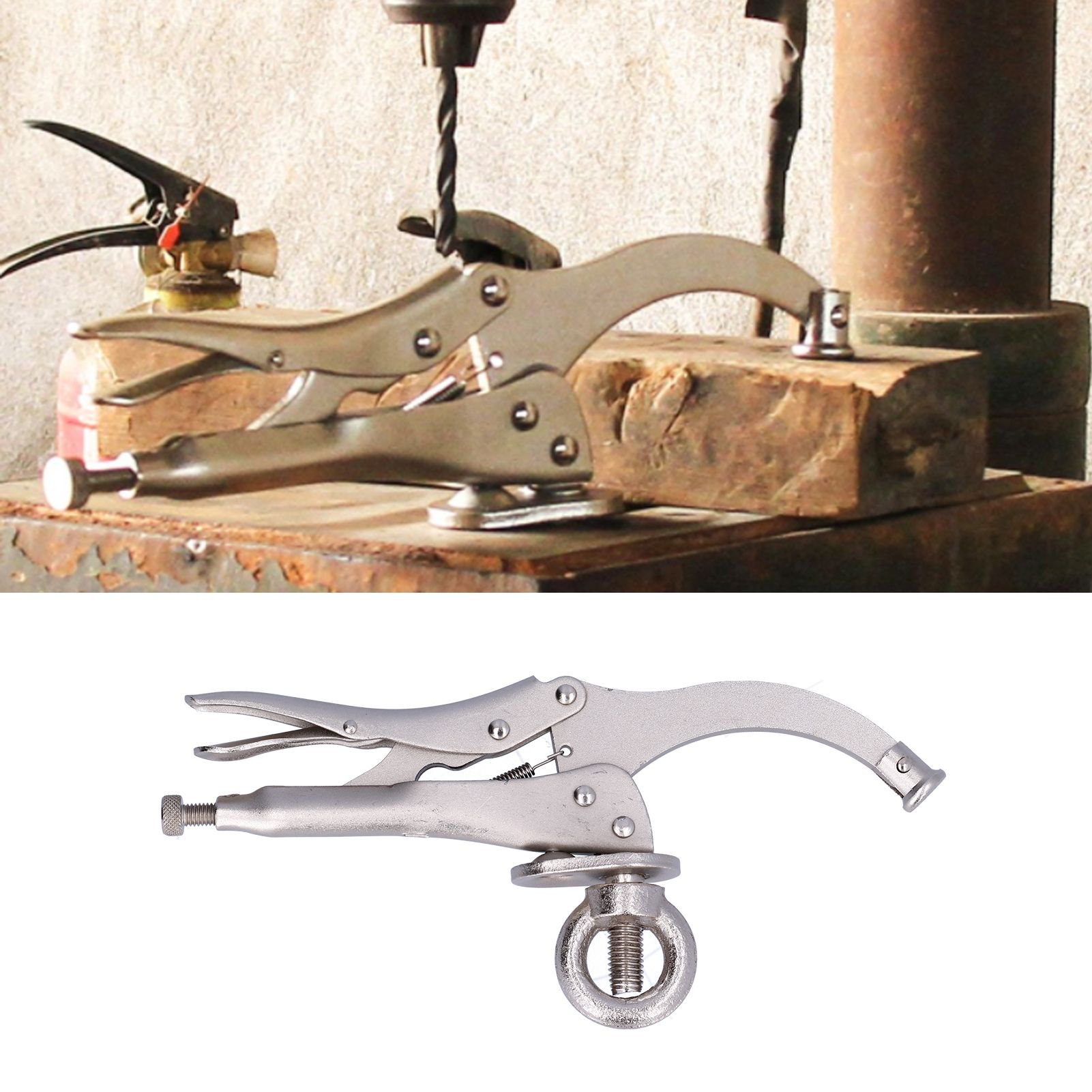 Special Type Pliers Locking Pliers Bench Drill Clamp Woodworking Holding Clamp view 11