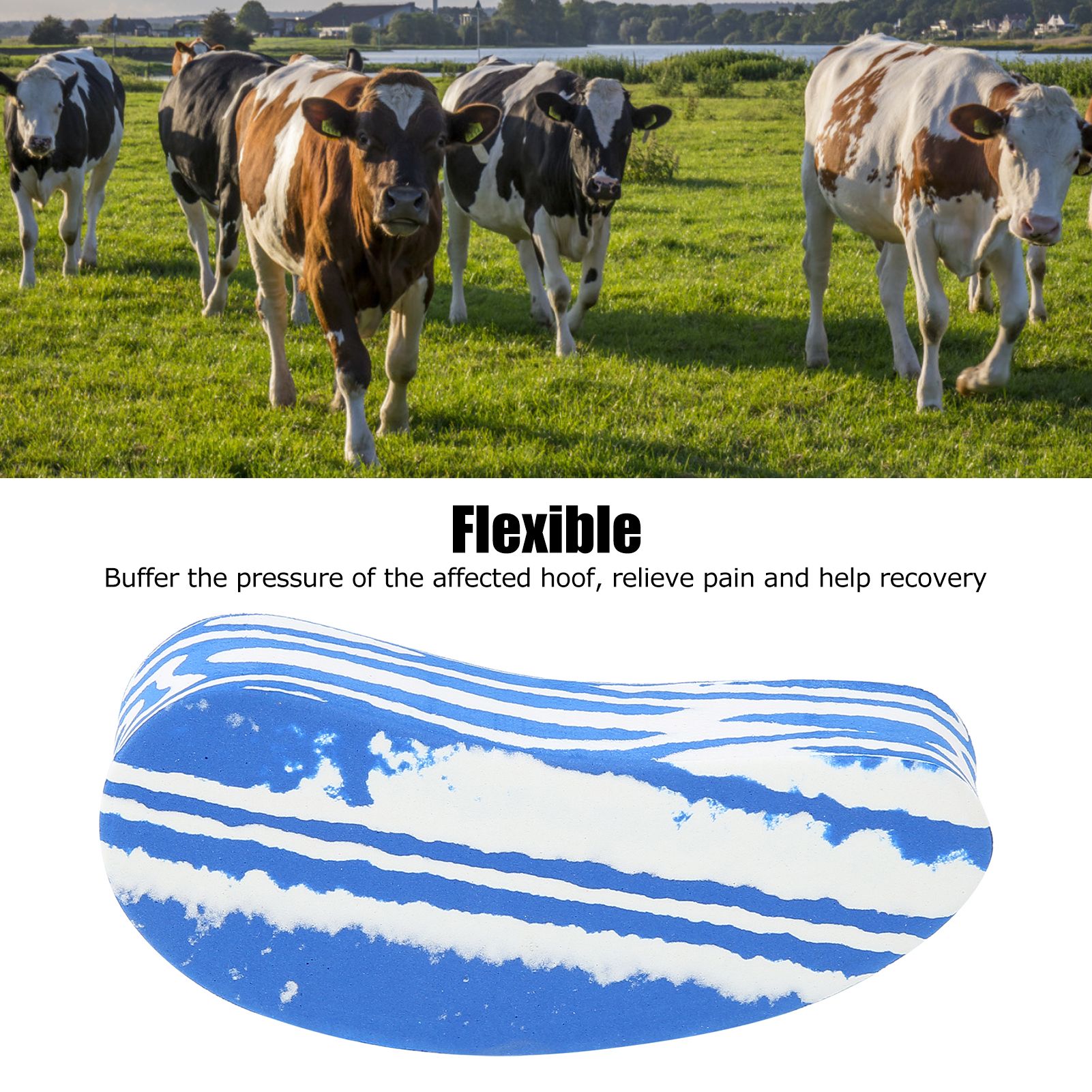 Rubber Hoof Trimmer Pad Cattle Cow Hoof Trimming Liner Farm Livestock Accessories view 13